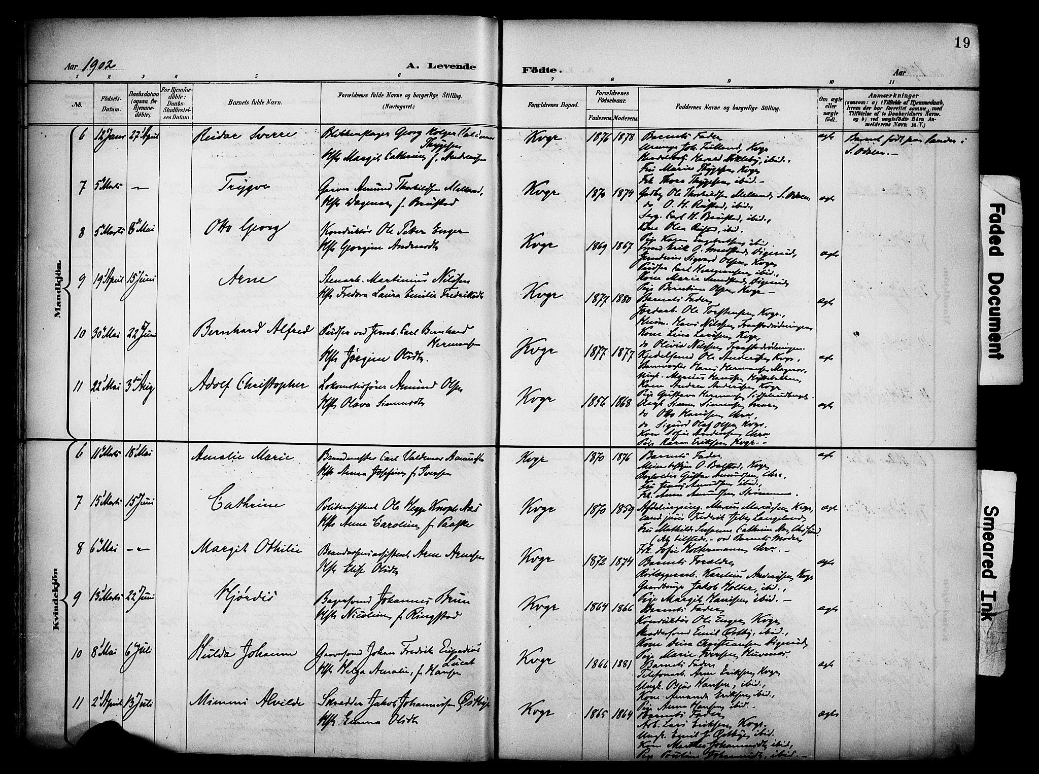 Vinger prestekontor, AV/SAH-PREST-024/H/Ha/Haa/L0016: Parish register (official) no. 16, 1898-1920, p. 19