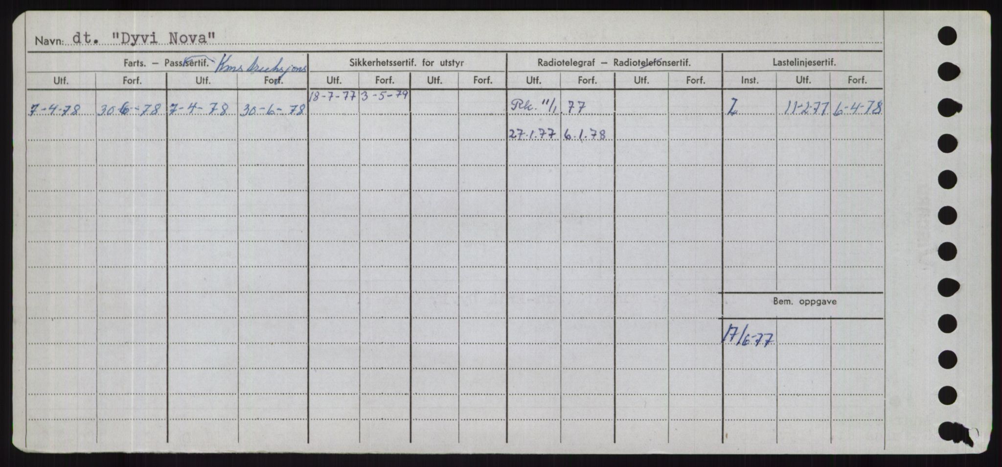 Sjøfartsdirektoratet med forløpere, Skipsmålingen, AV/RA-S-1627/H/Hd/L0008: Fartøy, C-D, p. 742