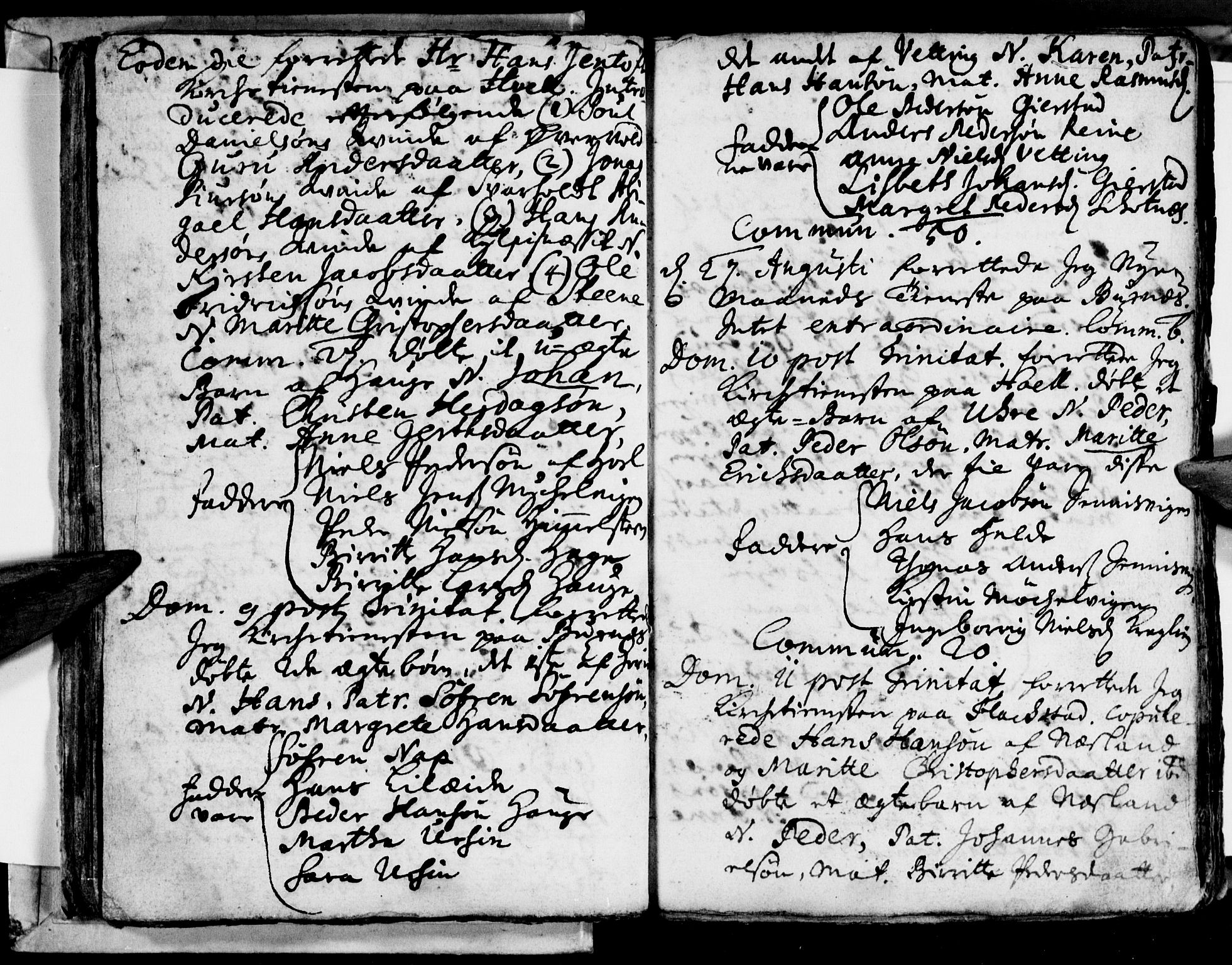 Ministerialprotokoller, klokkerbøker og fødselsregistre - Nordland, AV/SAT-A-1459/881/L1162: Curate's parish register no. 881B01, 1704-1748