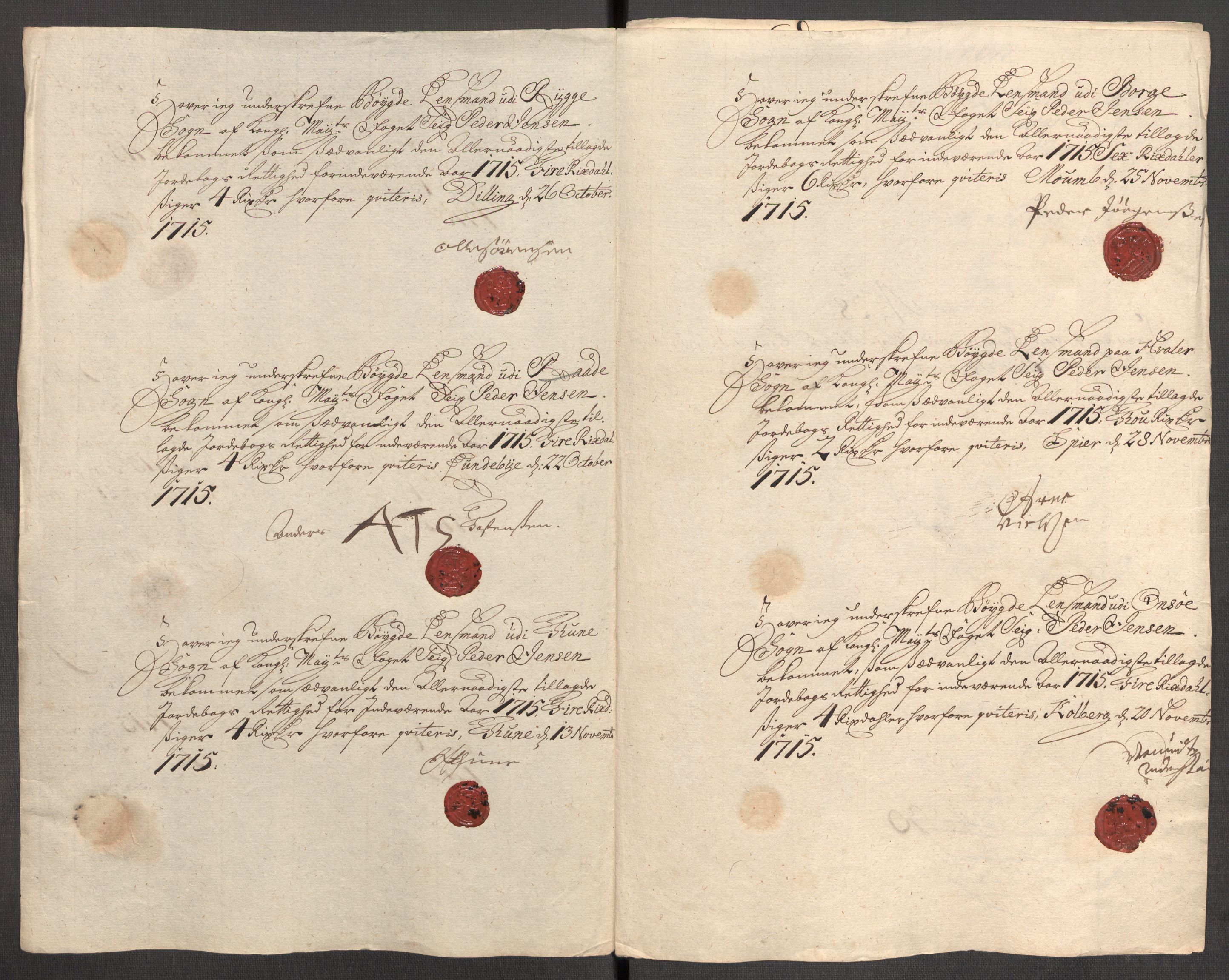 Rentekammeret inntil 1814, Reviderte regnskaper, Fogderegnskap, AV/RA-EA-4092/R04/L0140: Fogderegnskap Moss, Onsøy, Tune, Veme og Åbygge, 1715-1716, p. 186