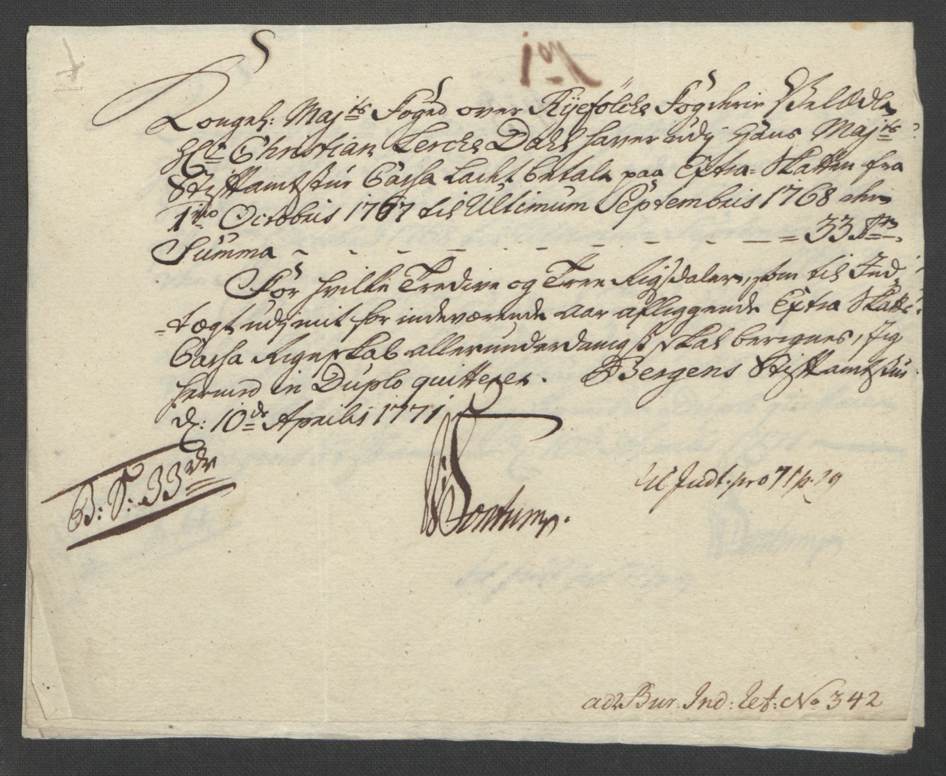 Rentekammeret inntil 1814, Reviderte regnskaper, Fogderegnskap, RA/EA-4092/R47/L2972: Ekstraskatten Ryfylke, 1762-1780, p. 215