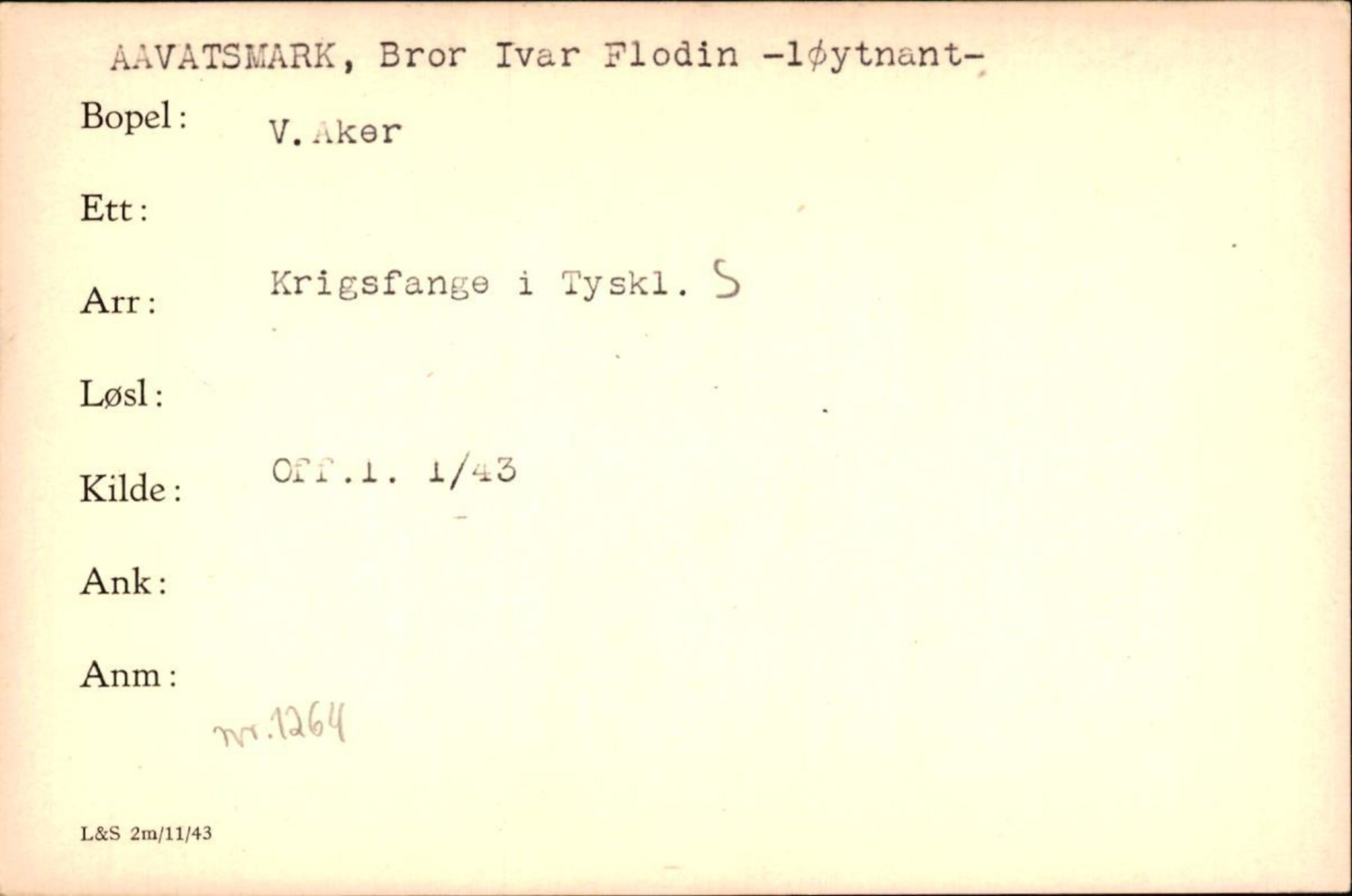 Forsvaret, Forsvarets krigshistoriske avdeling, AV/RA-RAFA-2017/Y/Yf/L0200: II-C-11-2102  -  Norske krigsfanger i Tyskland, 1940-1945, p. 22