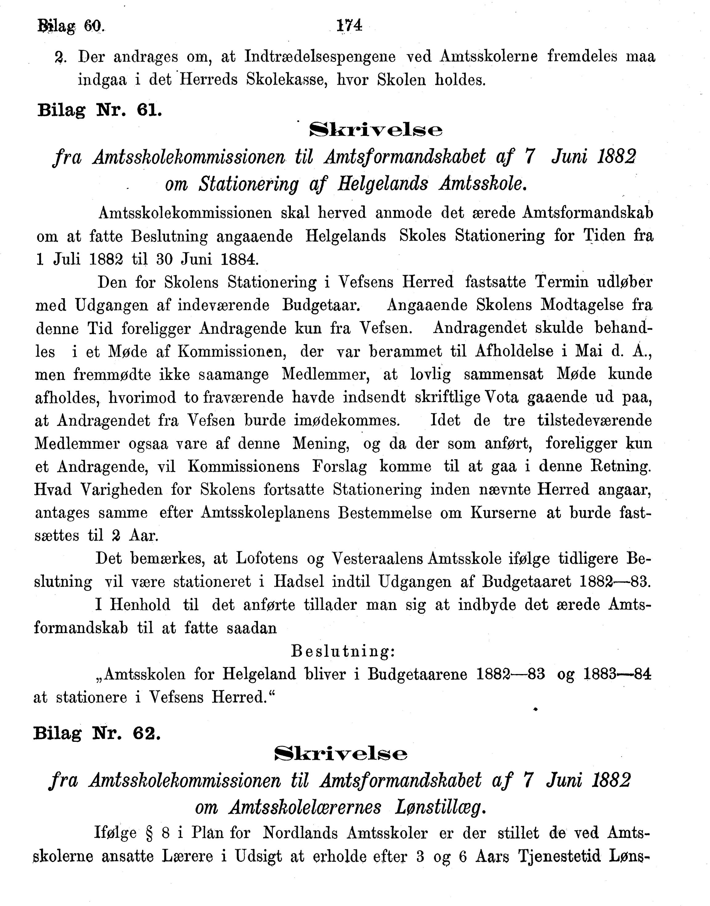 Nordland Fylkeskommune. Fylkestinget, AIN/NFK-17/176/A/Ac/L0014: Fylkestingsforhandlinger 1881-1885, 1881-1885