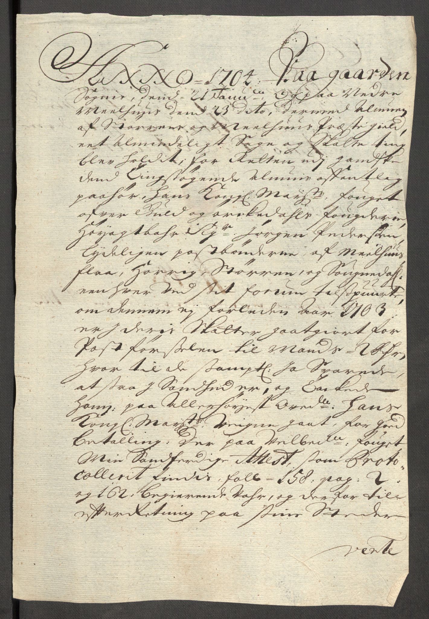 Rentekammeret inntil 1814, Reviderte regnskaper, Fogderegnskap, RA/EA-4092/R60/L3953: Fogderegnskap Orkdal og Gauldal, 1703, p. 373