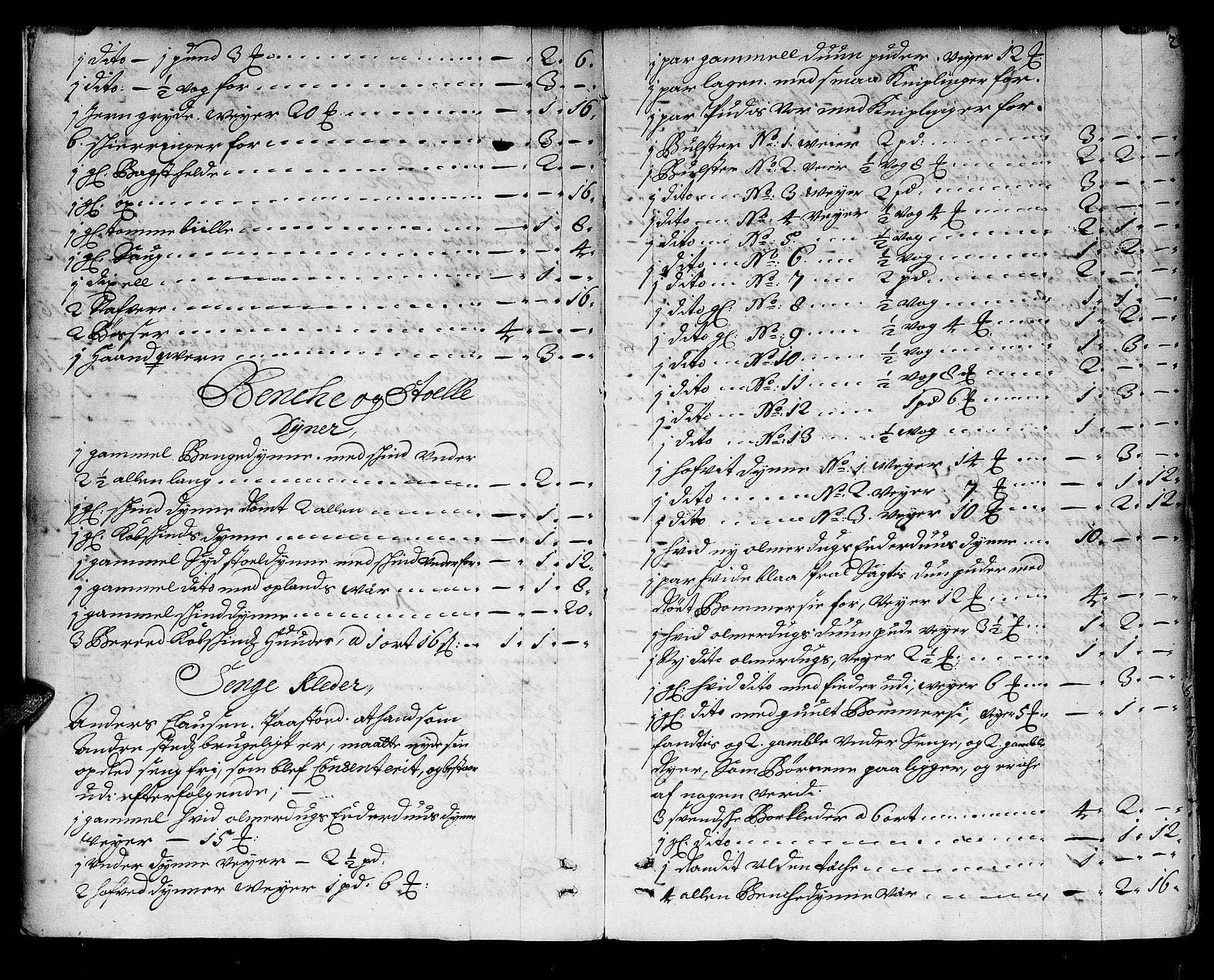 Trondheim byfogd, AV/SAT-A-0003/1/3/3A/L0004: Skifteprotokoll - gml.nr.4. (m/ register), 1695-1699, p. 1b-2a