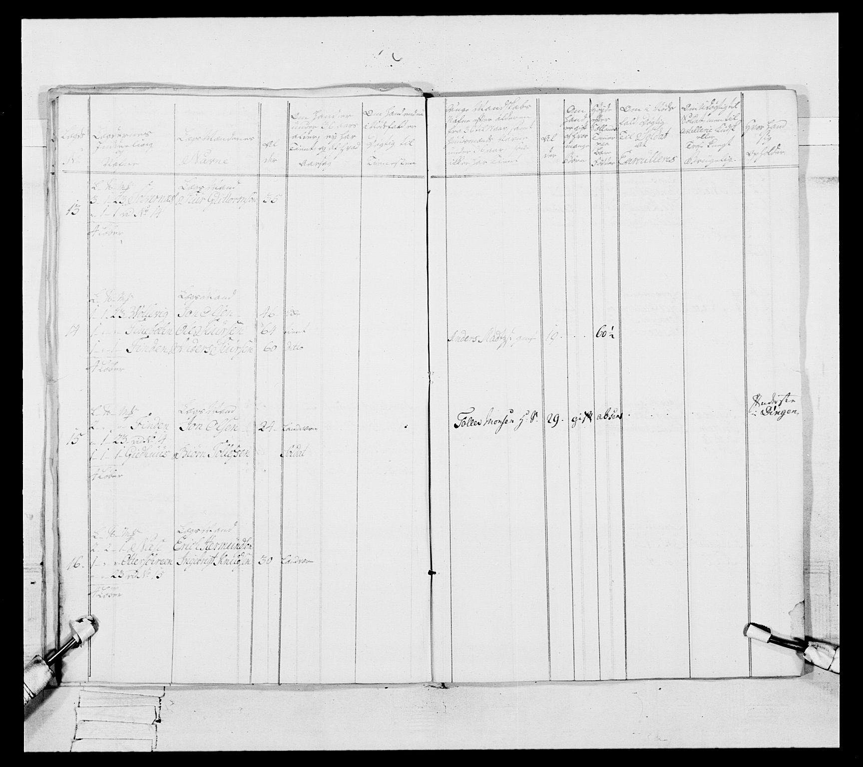 Generalitets- og kommissariatskollegiet, Det kongelige norske kommissariatskollegium, AV/RA-EA-5420/E/Eh/L0091: 1. Bergenhusiske nasjonale infanteriregiment, 1780-1783, p. 445