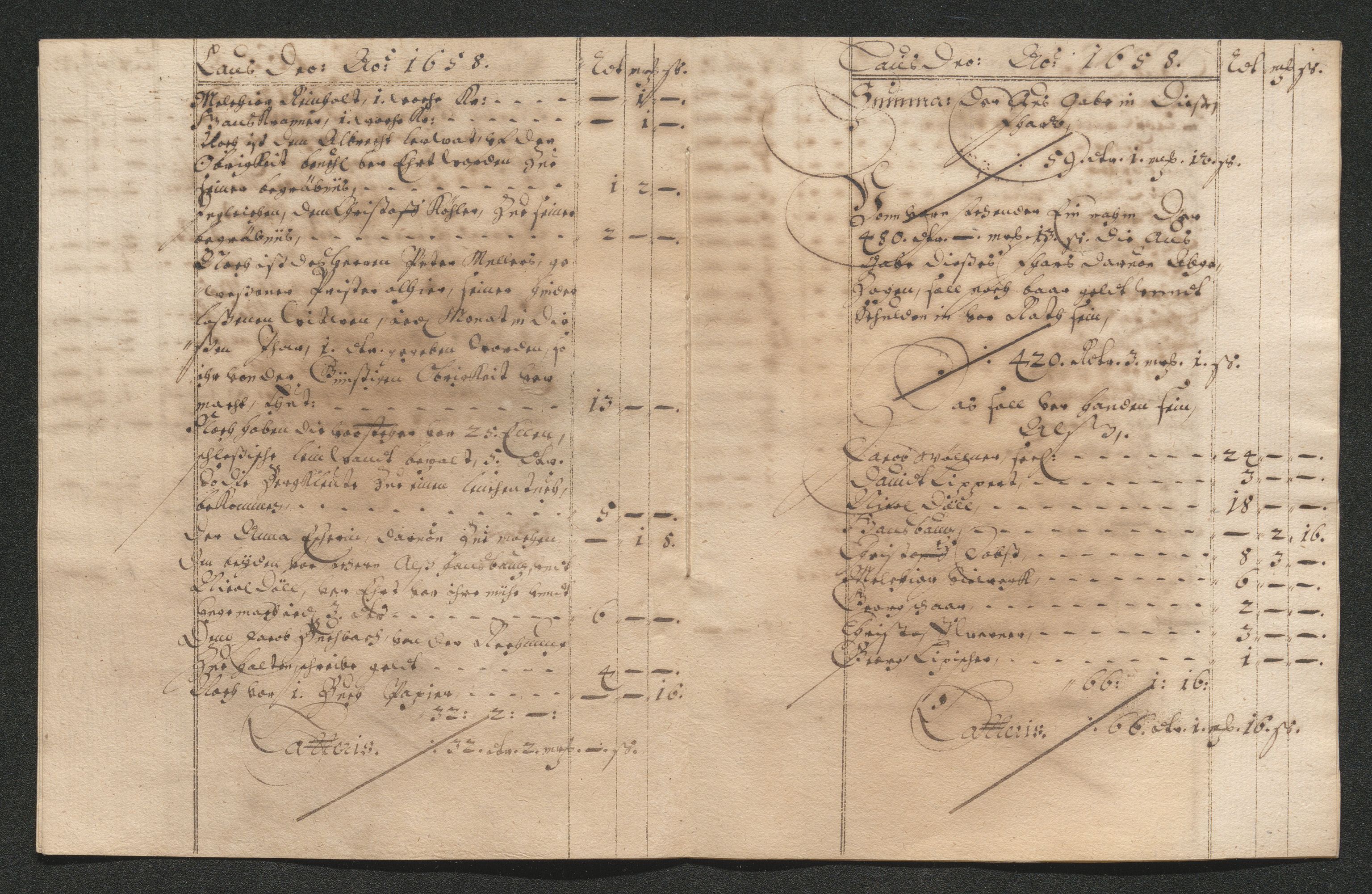 Kongsberg Sølvverk 1623-1816, AV/SAKO-EA-3135/001/D/Di/Dib/L0004: Regnskaper for knappschaftkassen , 1630-1663, p. 262