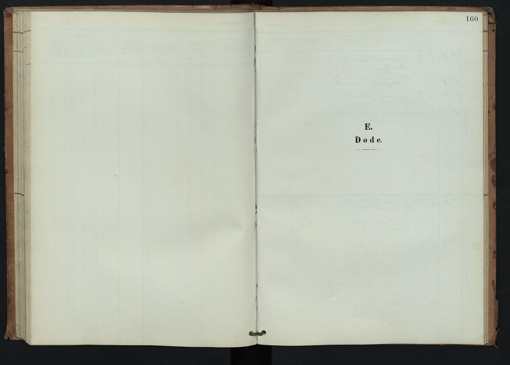 Trysil prestekontor, SAH/PREST-046/H/Ha/Hab/L0008: Parish register (copy) no. 8, 1900-1950, p. 160