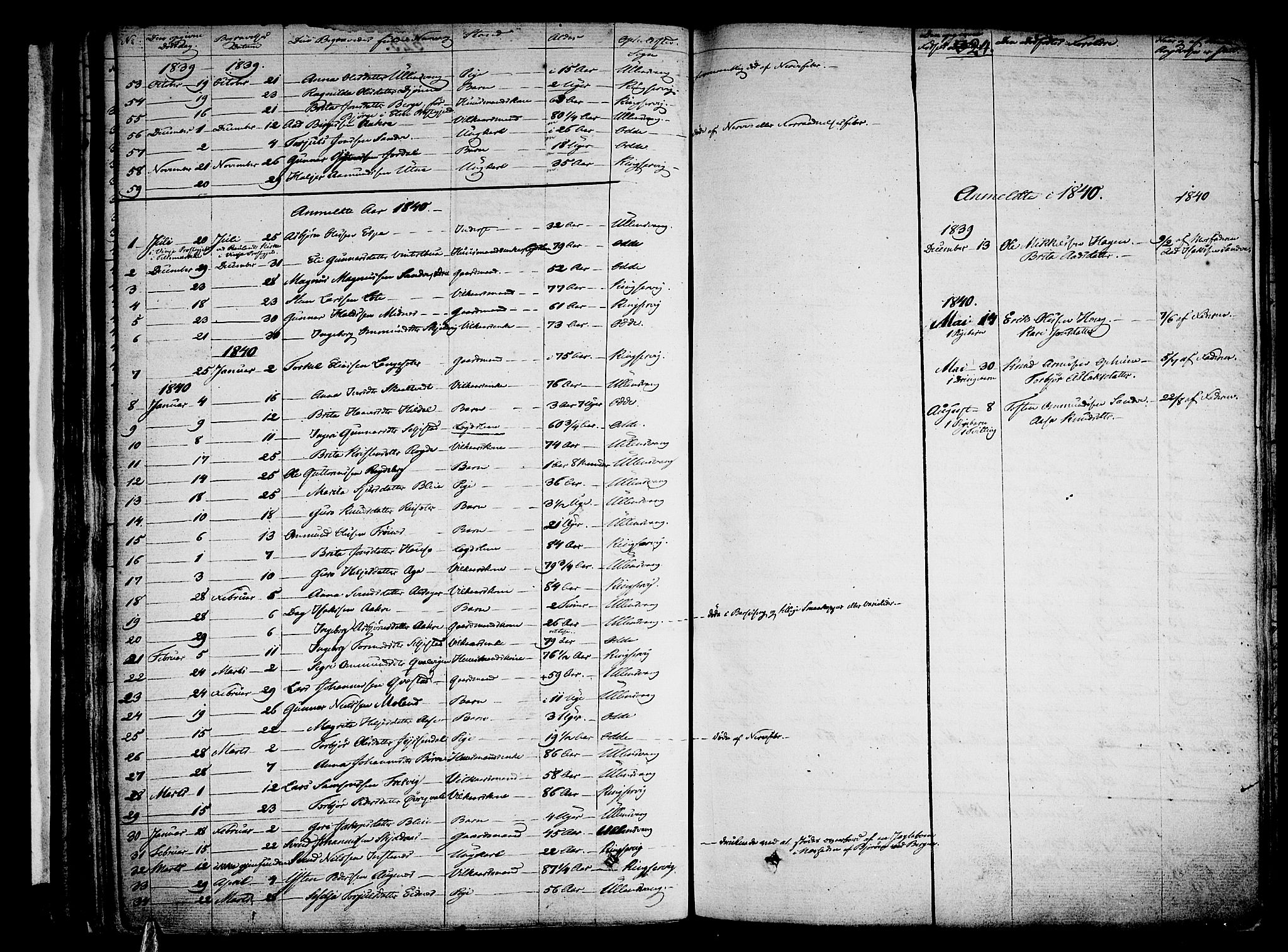 Ullensvang sokneprestembete, SAB/A-78701/H/Haa: Parish register (official) no. A 10, 1825-1853, p. 324