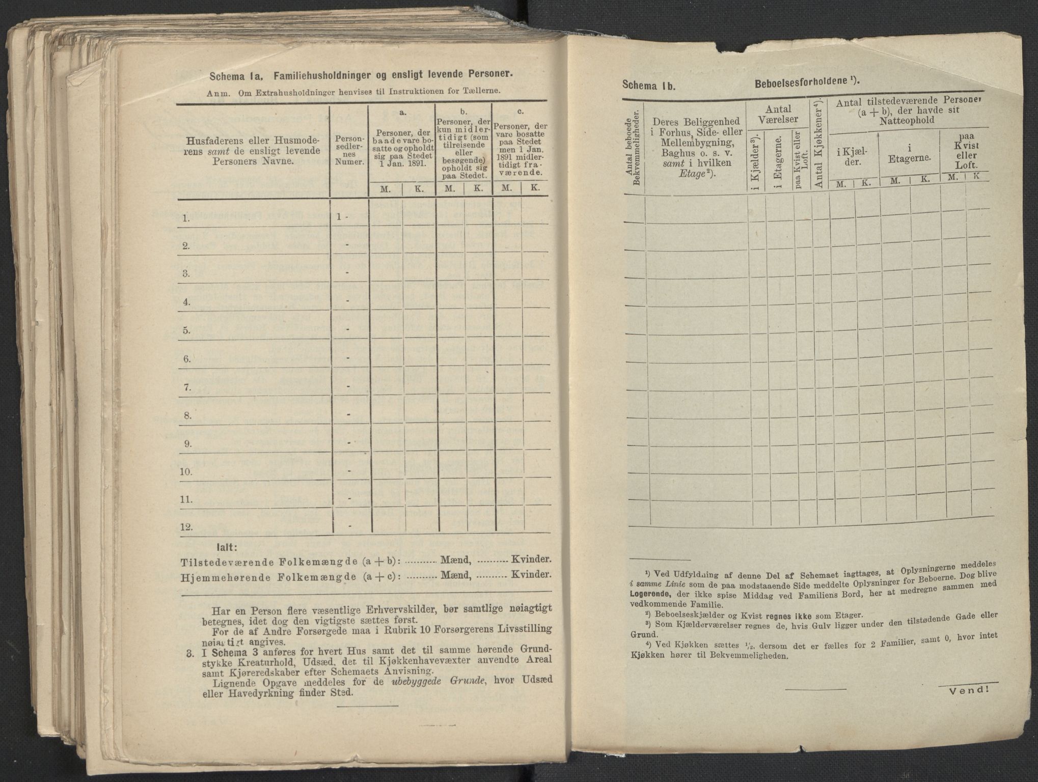 RA, 1891 Census for 1301 Bergen, 1891, p. 6443