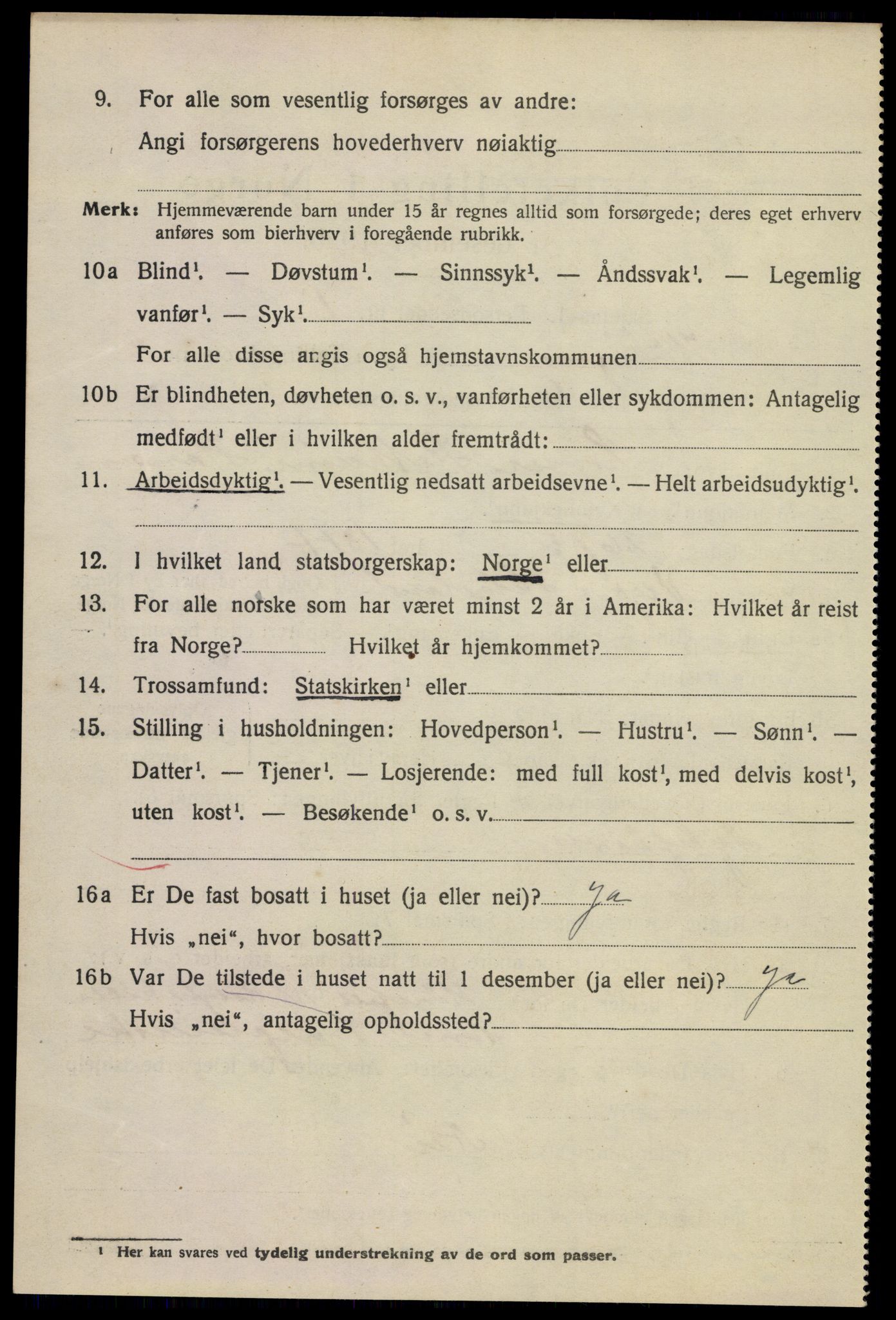SAKO, 1920 census for Hønefoss, 1920, p. 6623