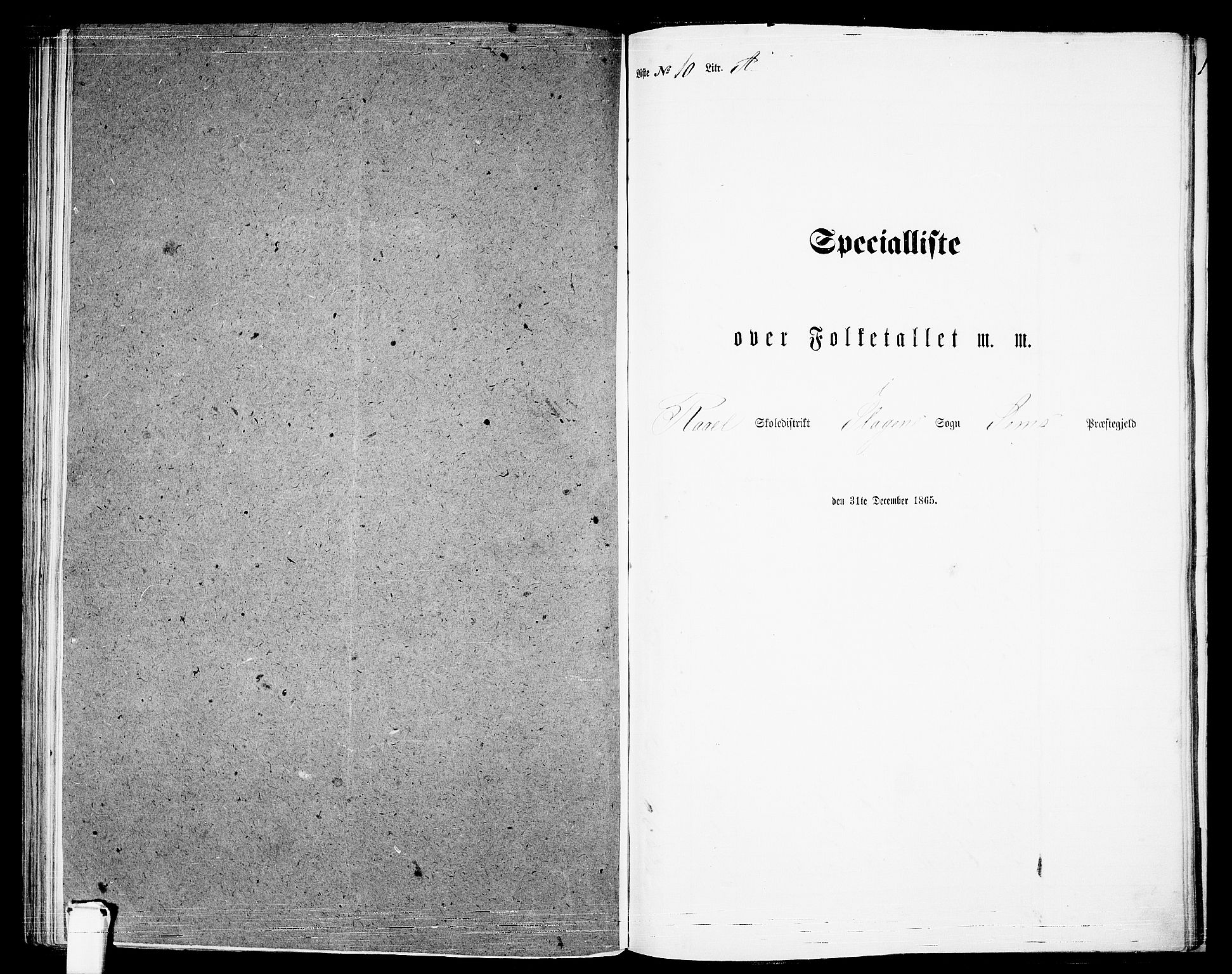 RA, 1865 census for Sem, 1865, p. 177