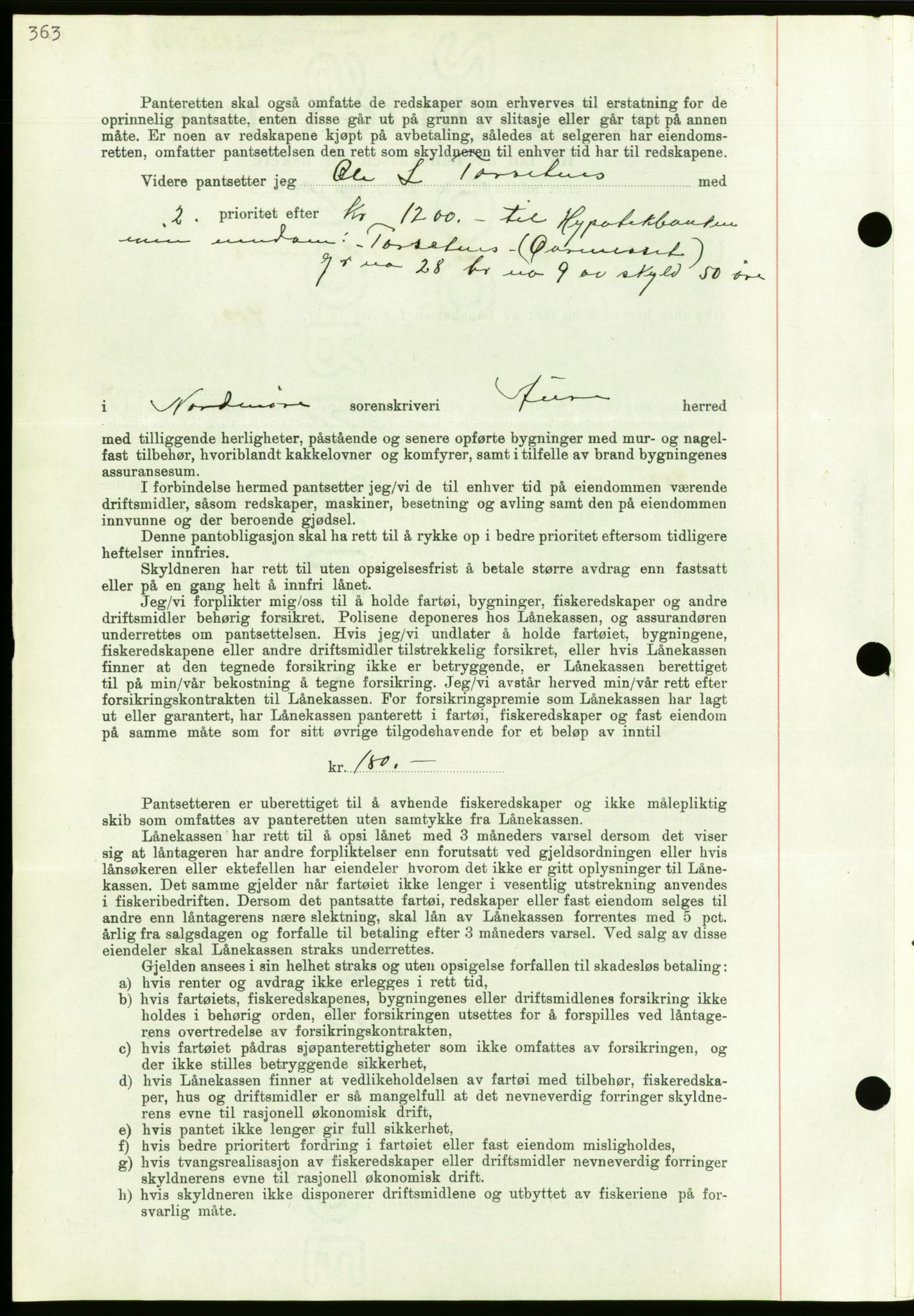 Nordmøre sorenskriveri, AV/SAT-A-4132/1/2/2Ca/L0092: Mortgage book no. B82, 1937-1938, Diary no: : 2925/1937