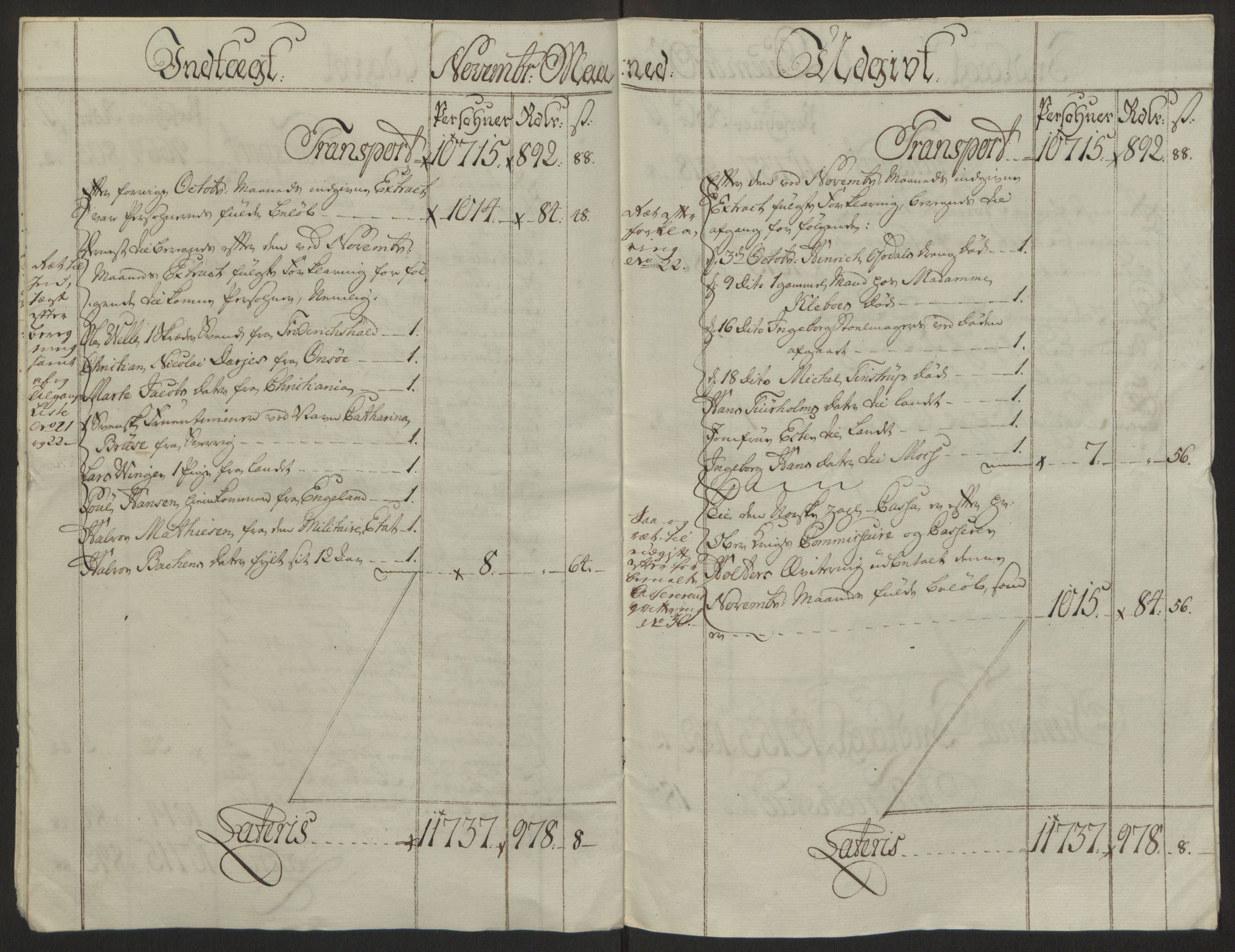 Rentekammeret inntil 1814, Reviderte regnskaper, Byregnskaper, AV/RA-EA-4066/R/Rb/L0029/0001: [B3] Kontribusjonsregnskap / Ekstraskatt, 1762-1772, p. 69