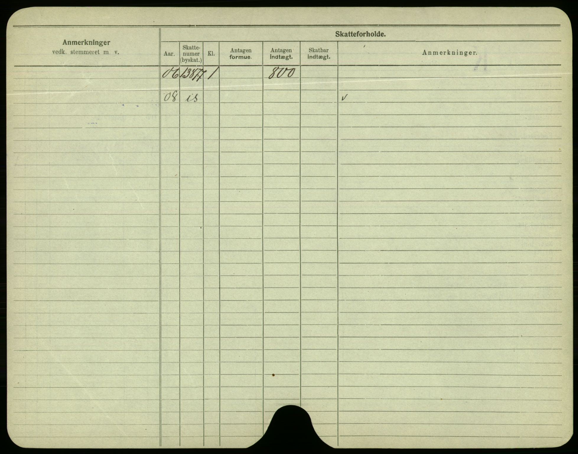 Oslo folkeregister, Registerkort, AV/SAO-A-11715/F/Fa/Fac/L0003: Menn, 1906-1914, p. 1030b