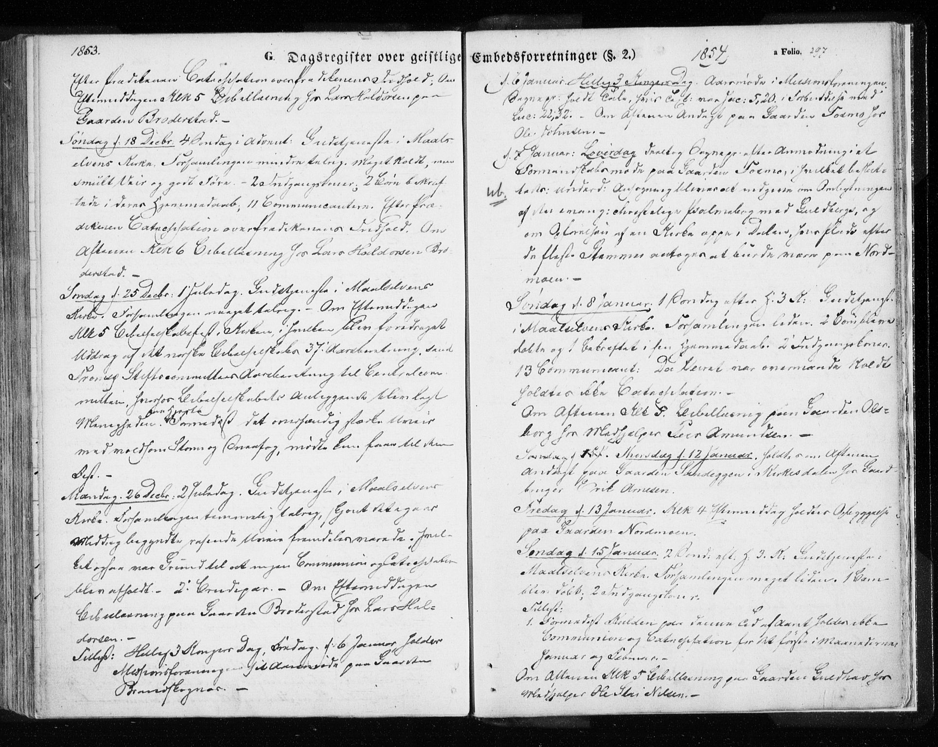 Målselv sokneprestembete, SATØ/S-1311/G/Ga/Gaa/L0003kirke: Parish register (official) no. 3, 1853-1863, p. 297