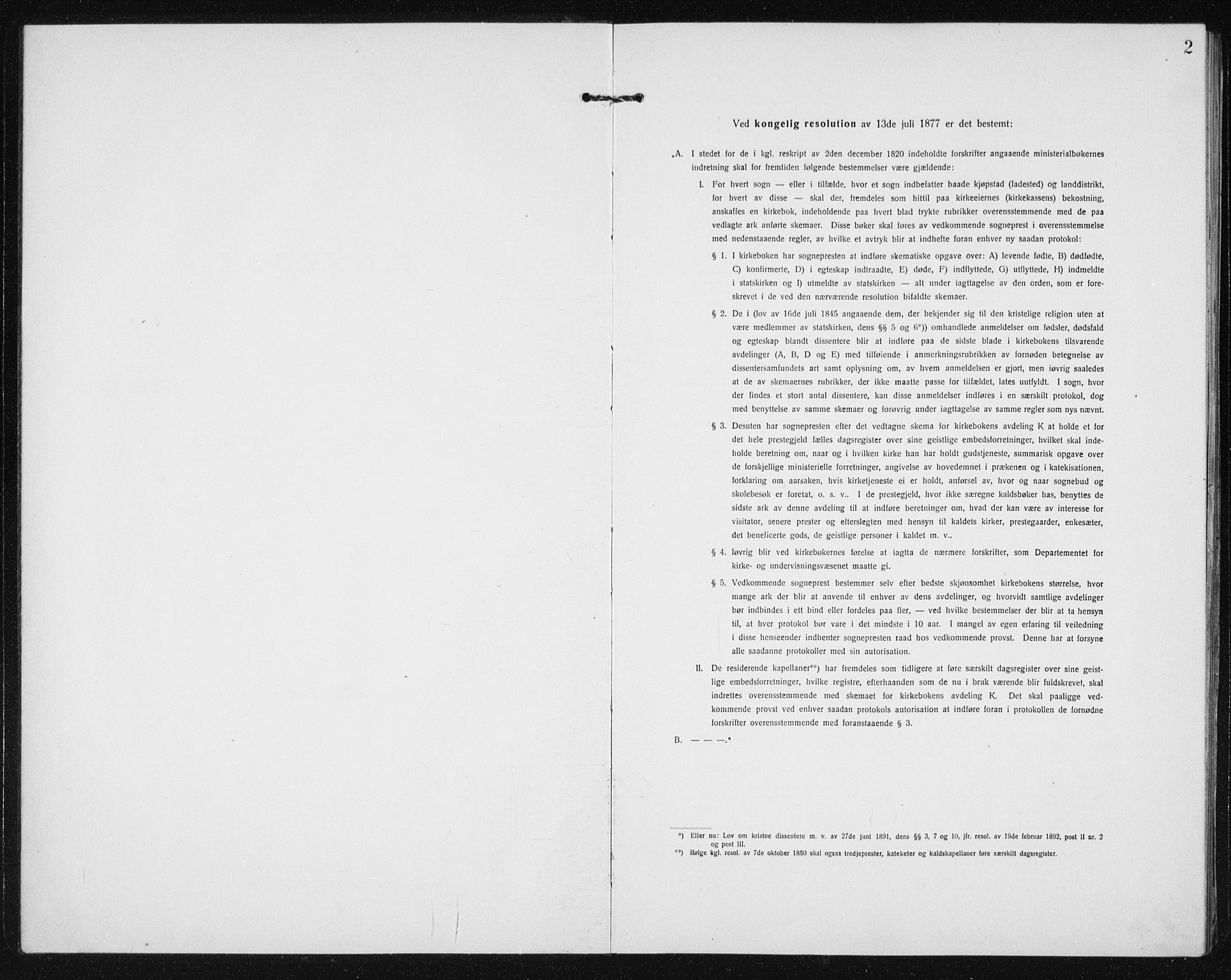 Ministerialprotokoller, klokkerbøker og fødselsregistre - Sør-Trøndelag, SAT/A-1456/635/L0554: Parish register (copy) no. 635C02, 1919-1942, p. 2