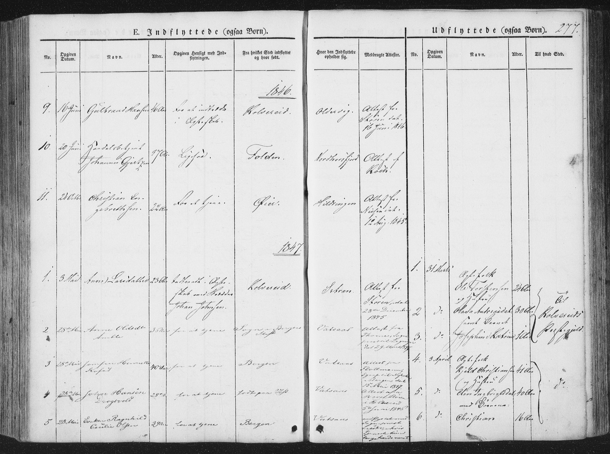 Ministerialprotokoller, klokkerbøker og fødselsregistre - Nordland, AV/SAT-A-1459/810/L0144: Parish register (official) no. 810A07 /1, 1841-1862, p. 277