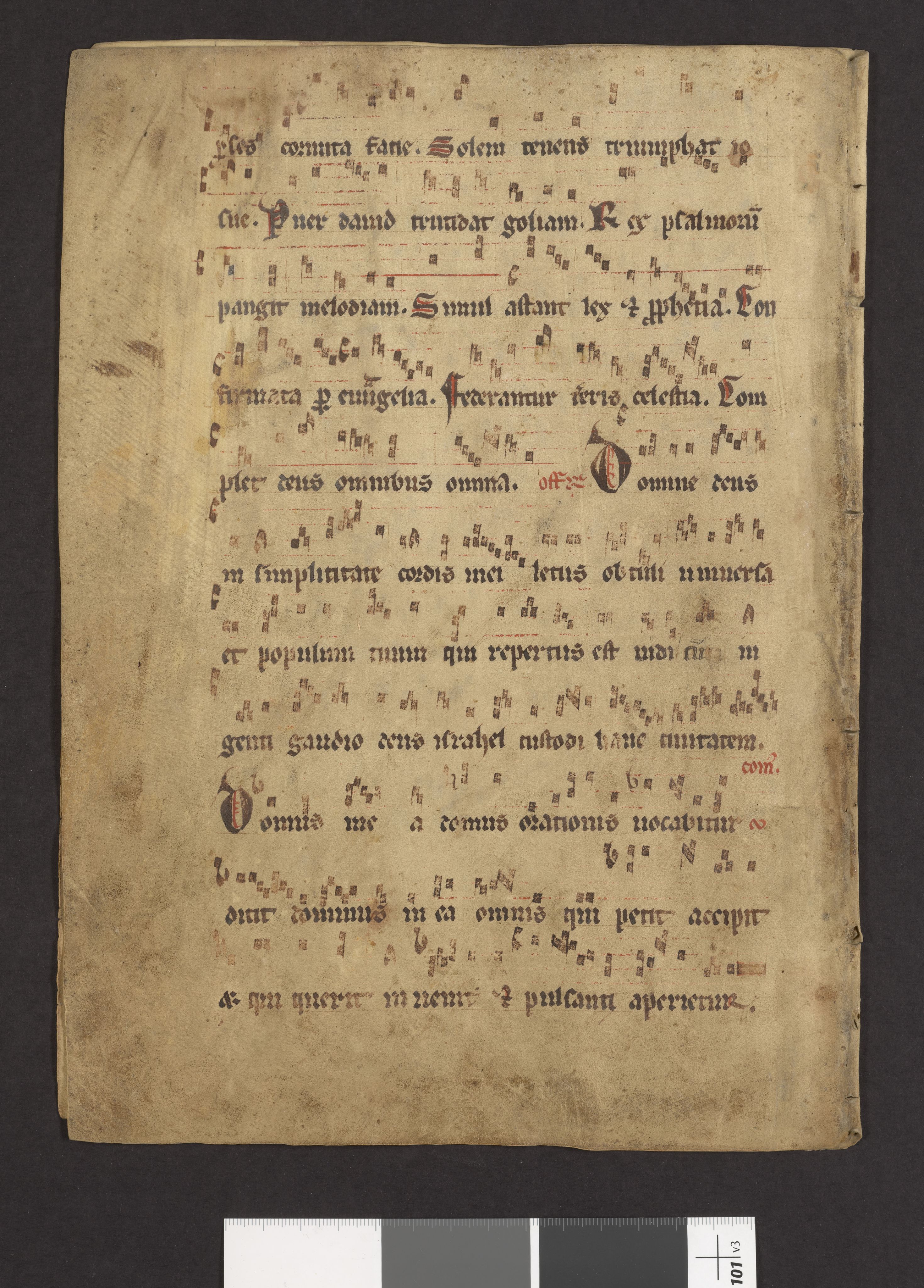 Riksarkivets diplomsamling, AV/RA-EA-5965/F27/F27A/F27Ab/L0002: Latinske fragmenter stort format, 1100-1536, p. 24