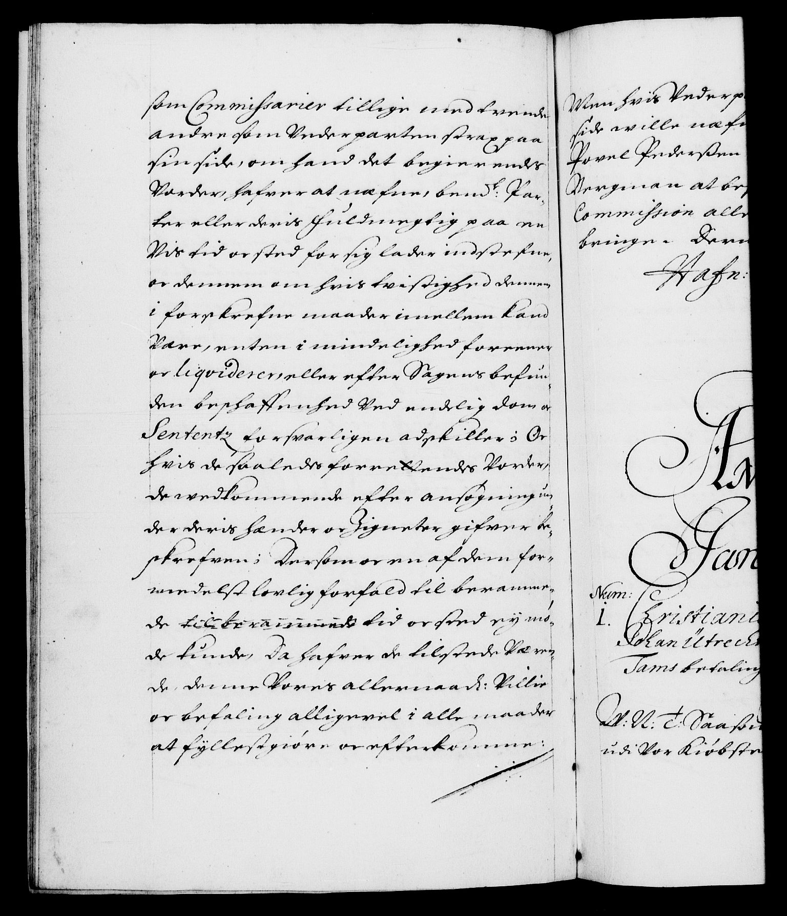 Danske Kanselli 1572-1799, AV/RA-EA-3023/F/Fc/Fca/Fcab/L0012: Norske tegnelser (mikrofilm), 1670-1683, p. 363b