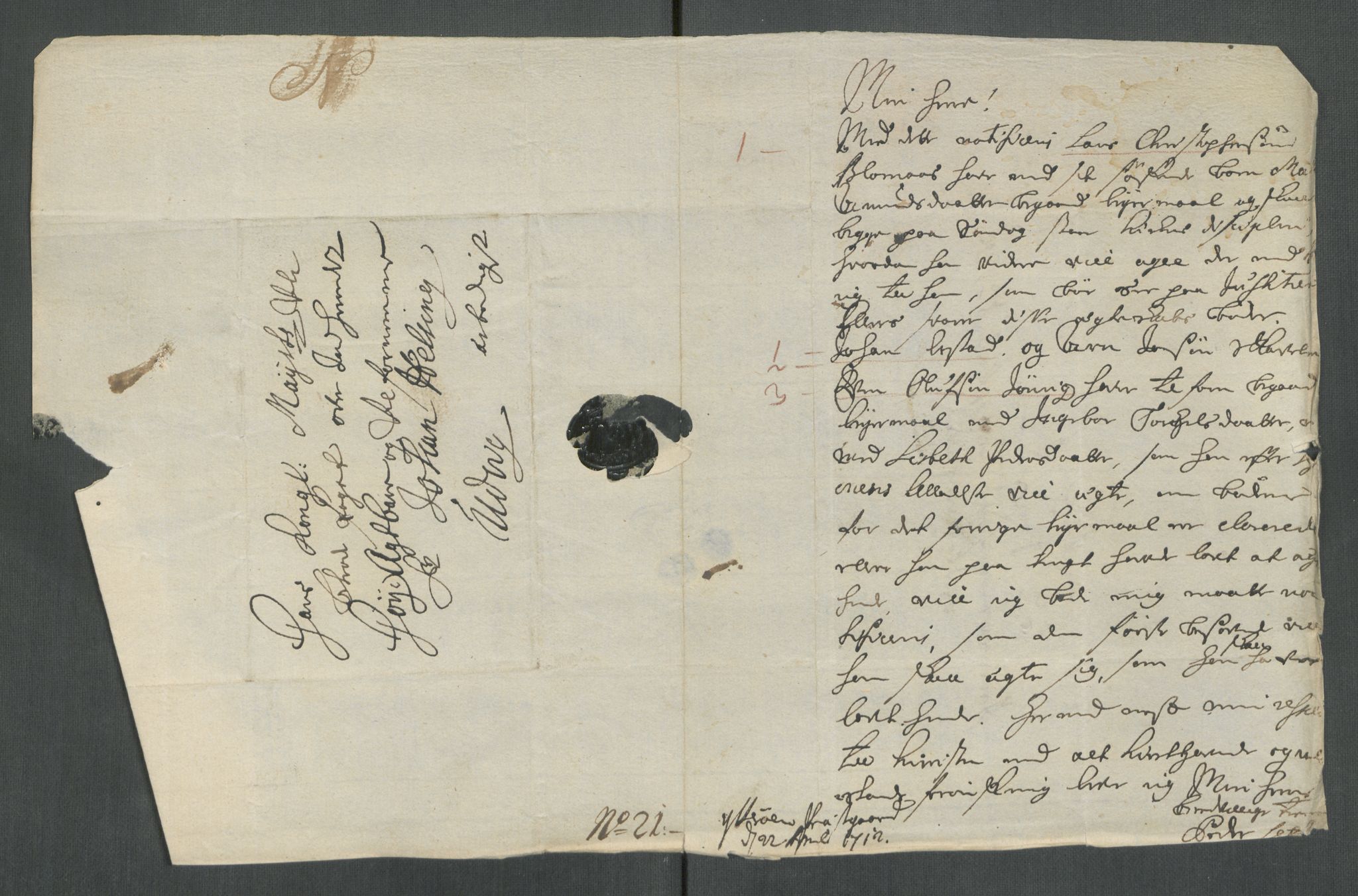 Rentekammeret inntil 1814, Reviderte regnskaper, Fogderegnskap, RA/EA-4092/R63/L4320: Fogderegnskap Inderøy, 1712, p. 242