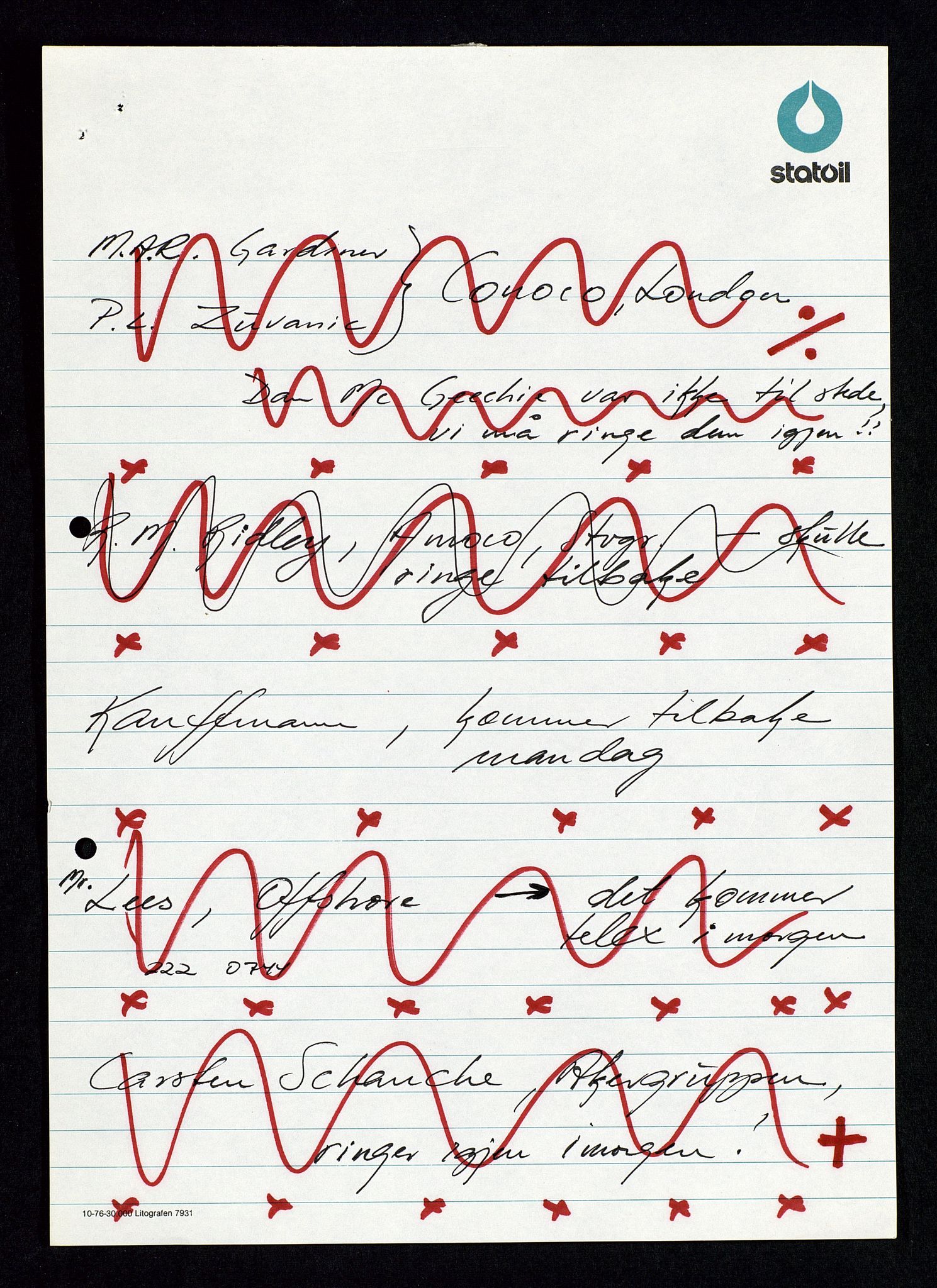 Pa 1339 - Statoil ASA, AV/SAST-A-101656/0001/D/Dm/L0340: Sak- og korrespondanse, 1977-1982, p. 97