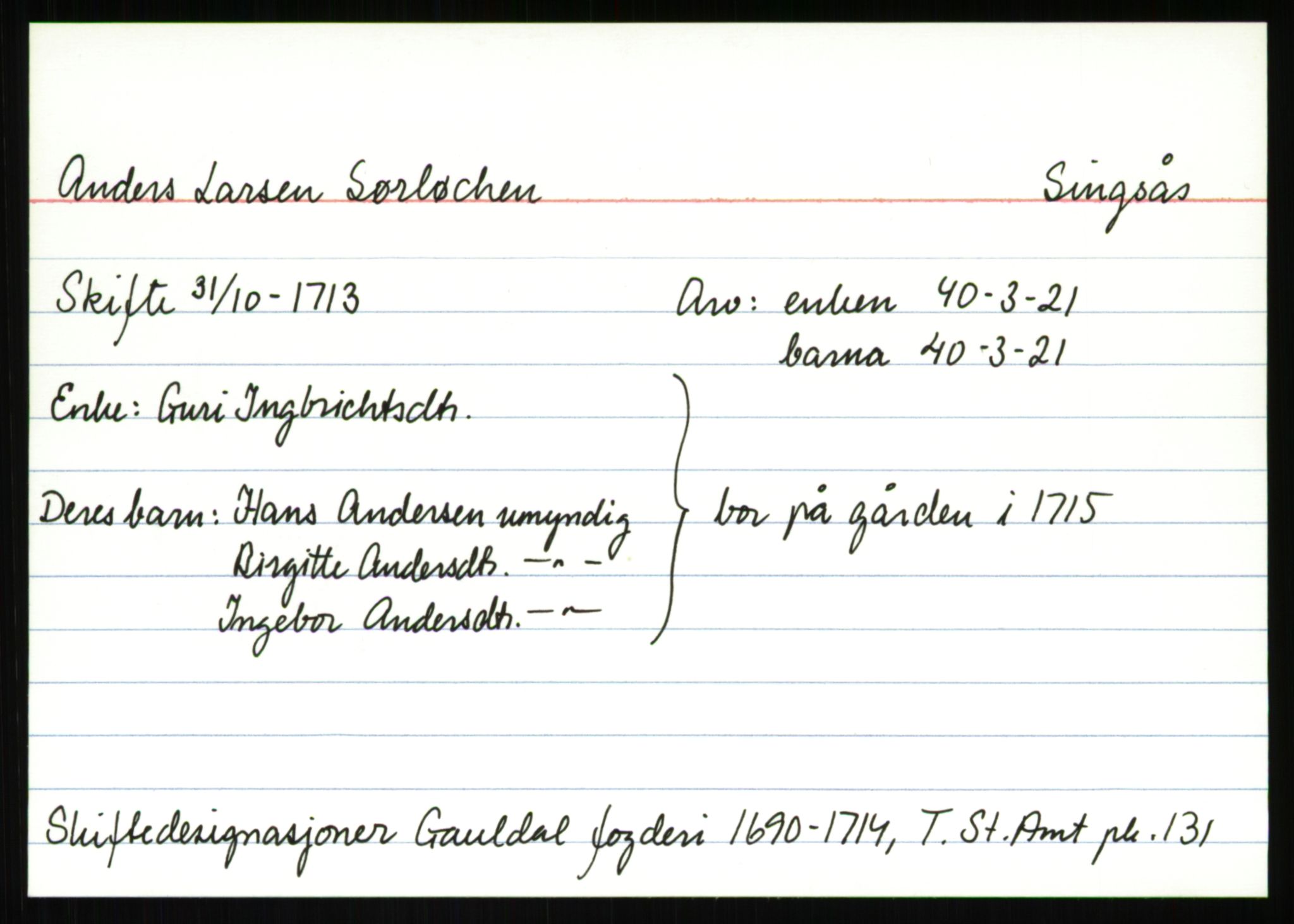 Trondheim stiftamt*, SAT/-, 1690-1715, p. 7