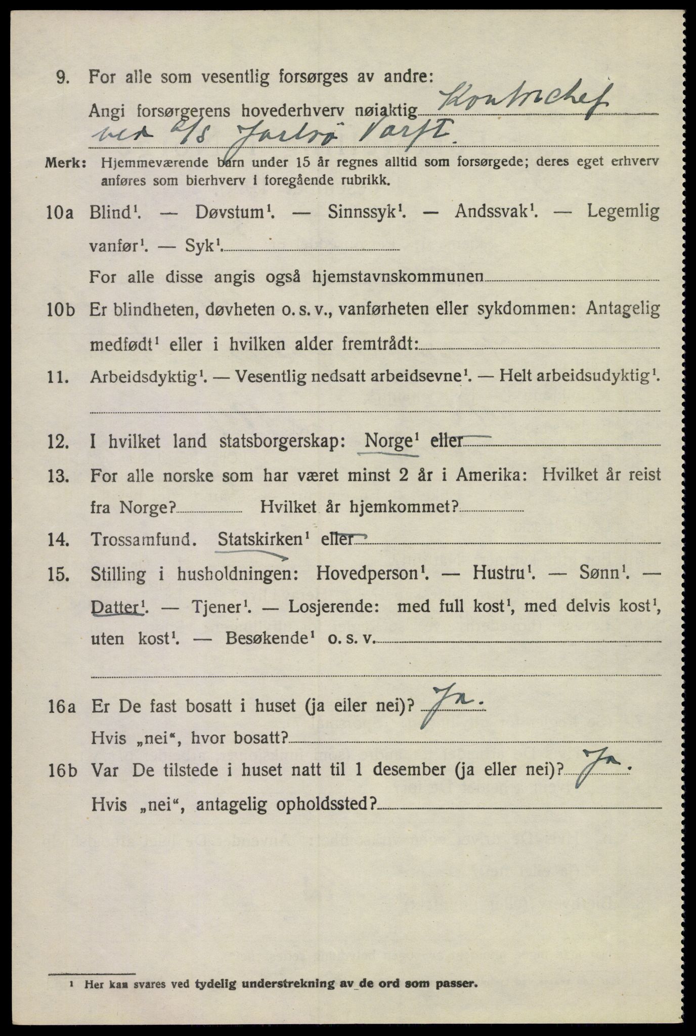 SAKO, 1920 census for Sem, 1920, p. 15908