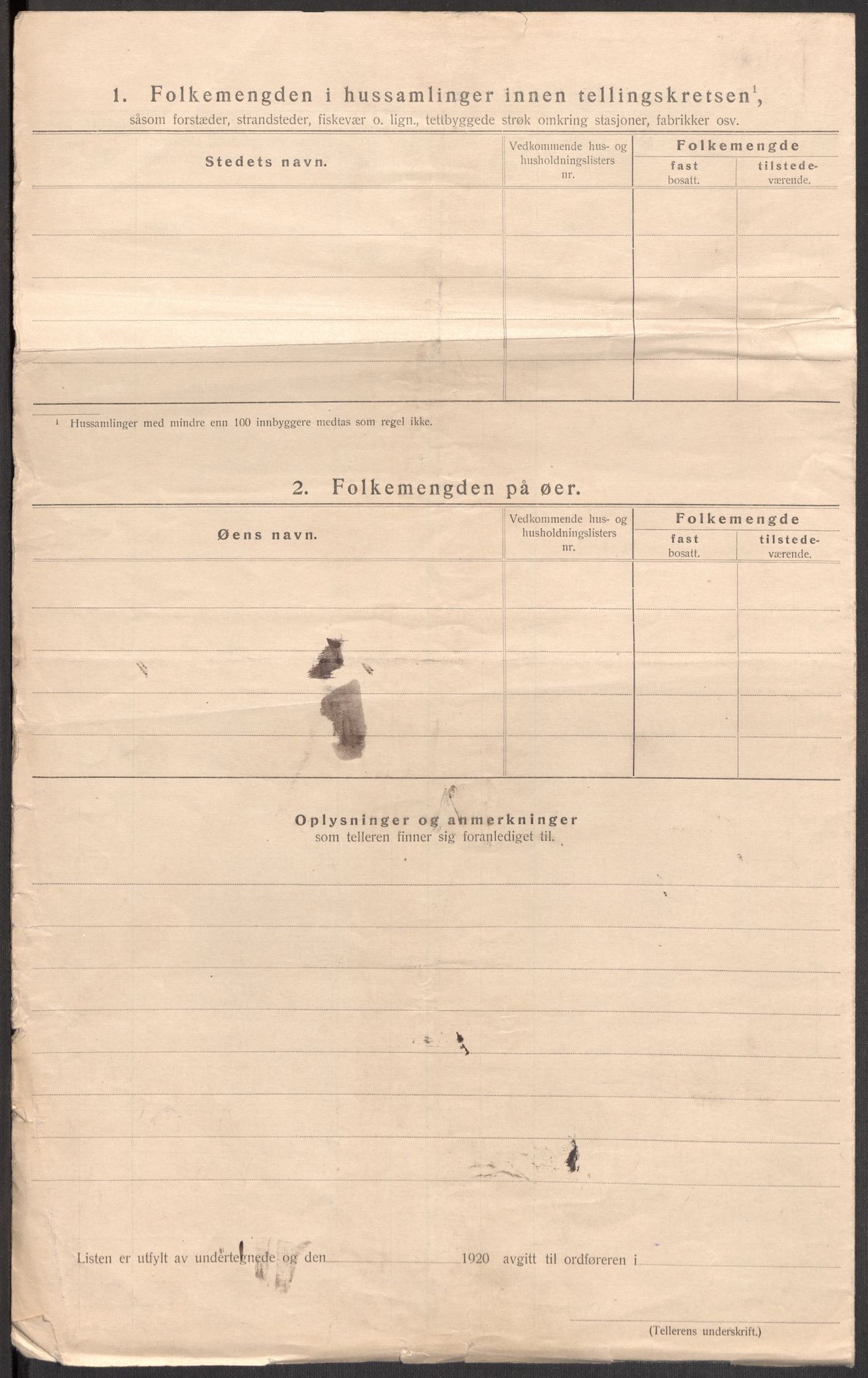 SAST, 1920 census for Høyland, 1920, p. 68