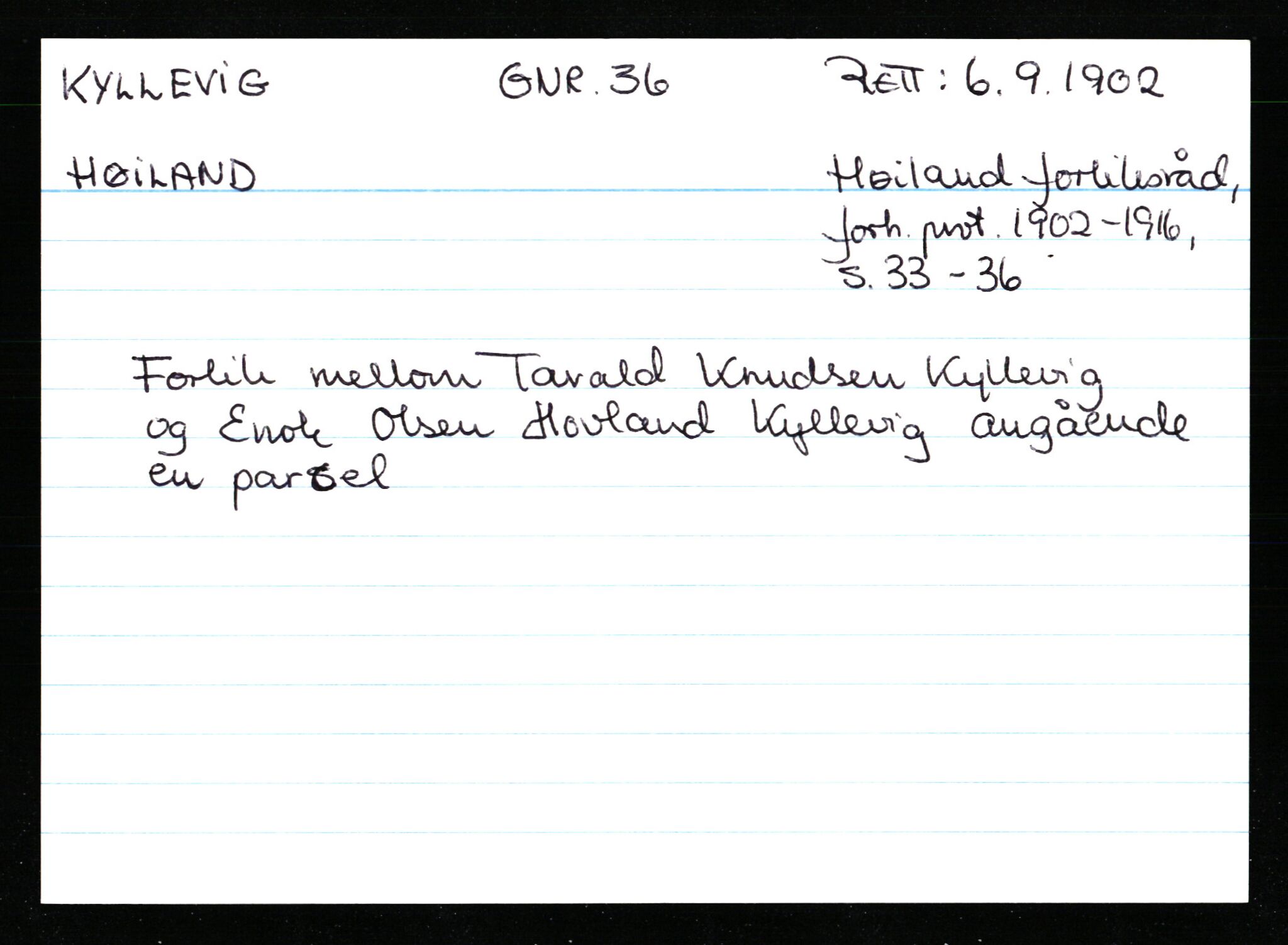 Statsarkivet i Stavanger, AV/SAST-A-101971/03/Y/Ym/L0033: Åstedskort sortert etter gårdsnavn: Kvelland - Lagestranden, 1600-1950, p. 499