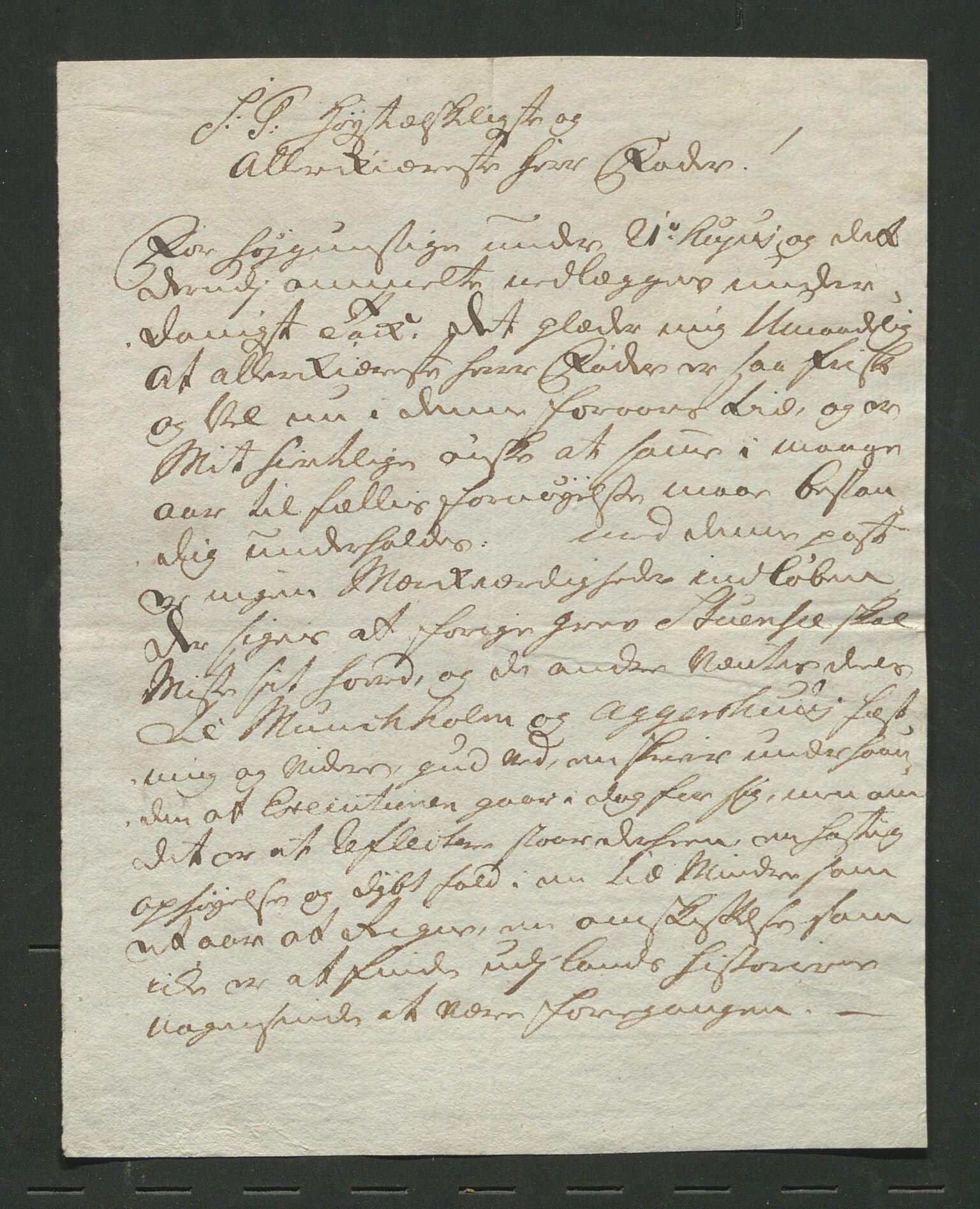 Åker i Vang, Hedmark, og familien Todderud, AV/SAH-ARK-010/E/Ea/L0002: Korrespondanse ordnet kronologisk, 1773-1837, p. 49