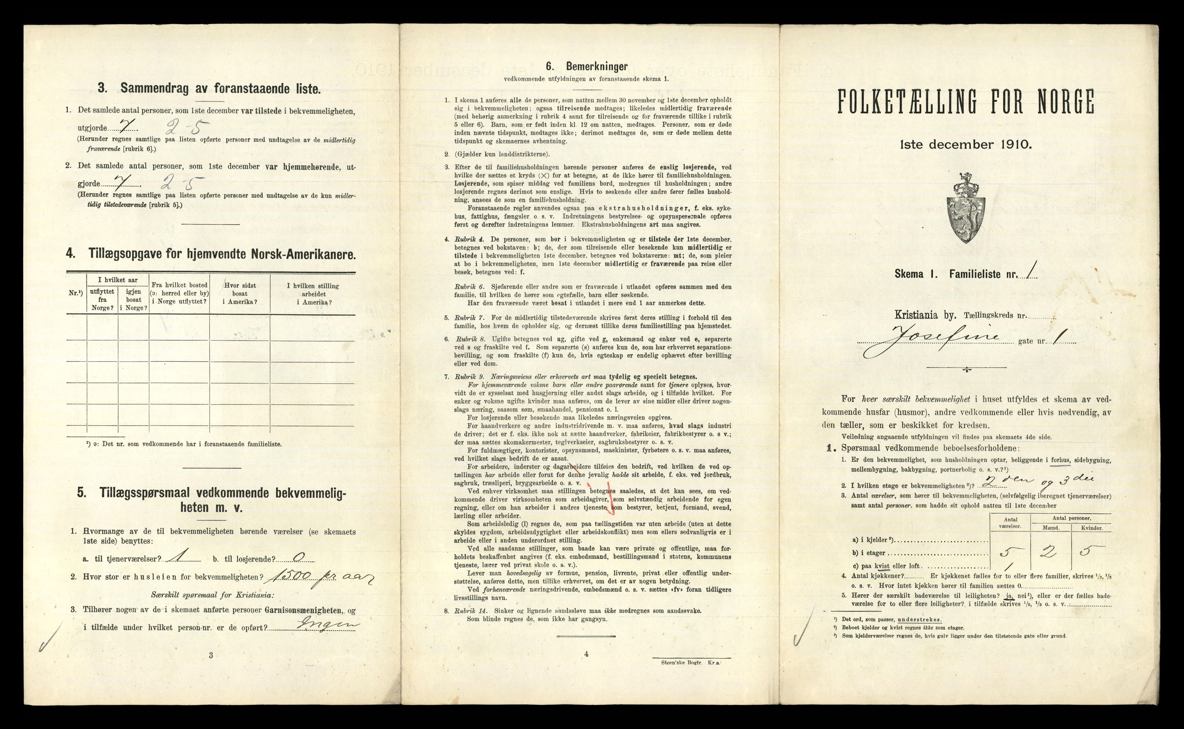 RA, 1910 census for Kristiania, 1910, p. 46251