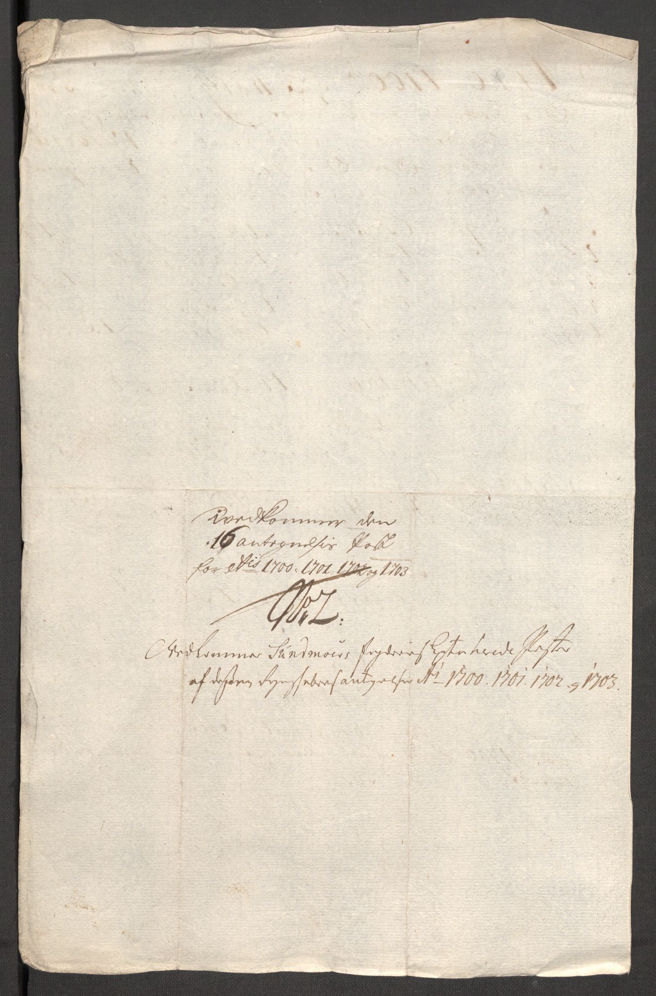 Rentekammeret inntil 1814, Reviderte regnskaper, Fogderegnskap, AV/RA-EA-4092/R54/L3559: Fogderegnskap Sunnmøre, 1702-1703, p. 484