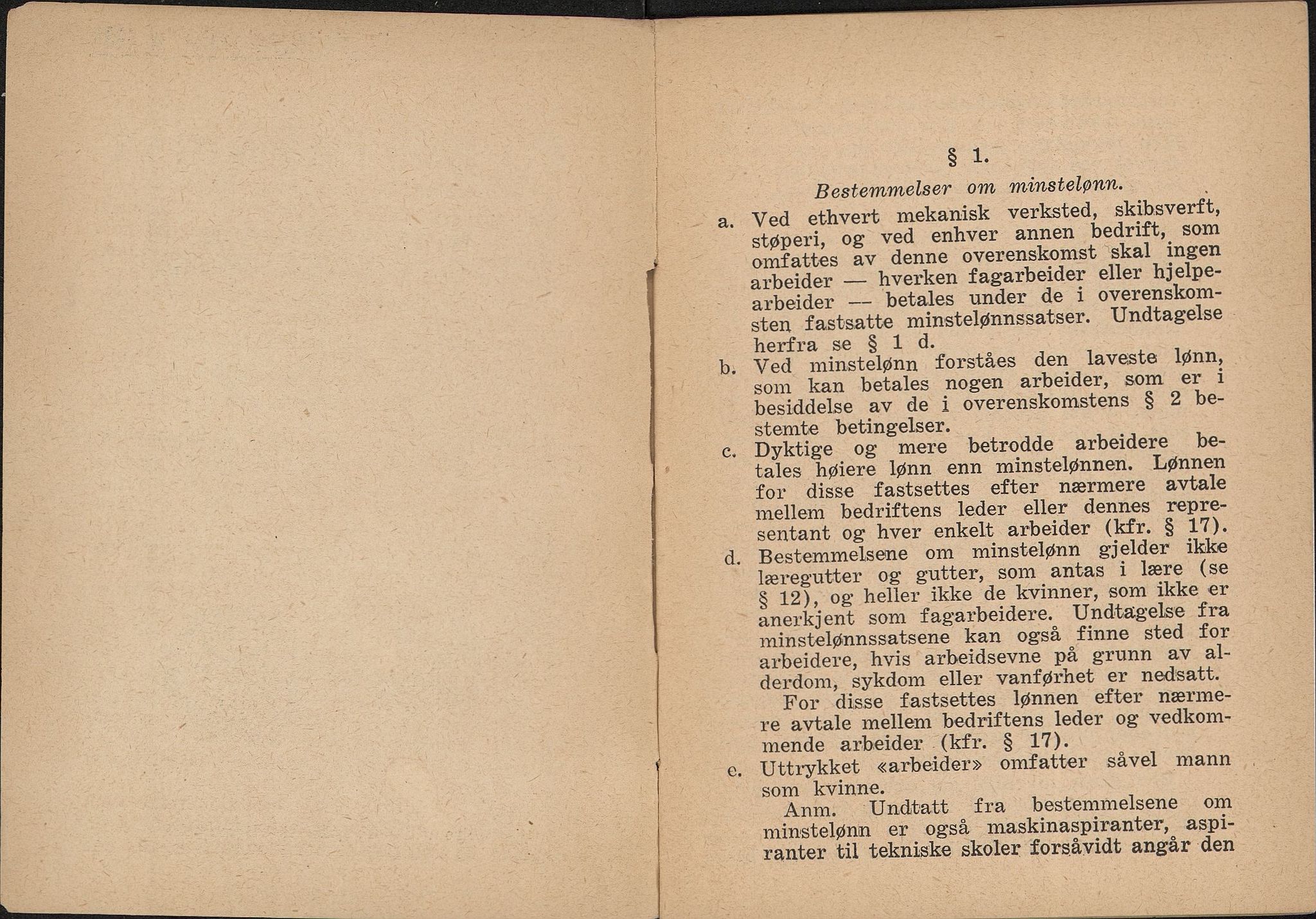 Norsk jern- og metallarbeiderforbund, AAB/ARK-1659/O/L0001/0014: Verkstedsoverenskomsten / Verkstedsoverenskomsten, 1931