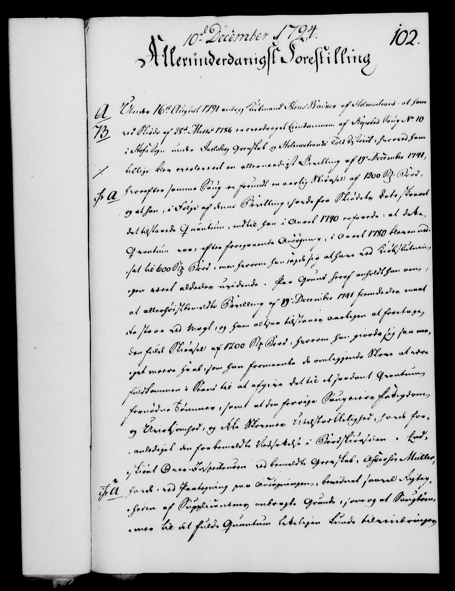 Rentekammeret, Kammerkanselliet, RA/EA-3111/G/Gf/Gfa/L0076: Norsk relasjons- og resolusjonsprotokoll (merket RK 52.76), 1794, p. 479
