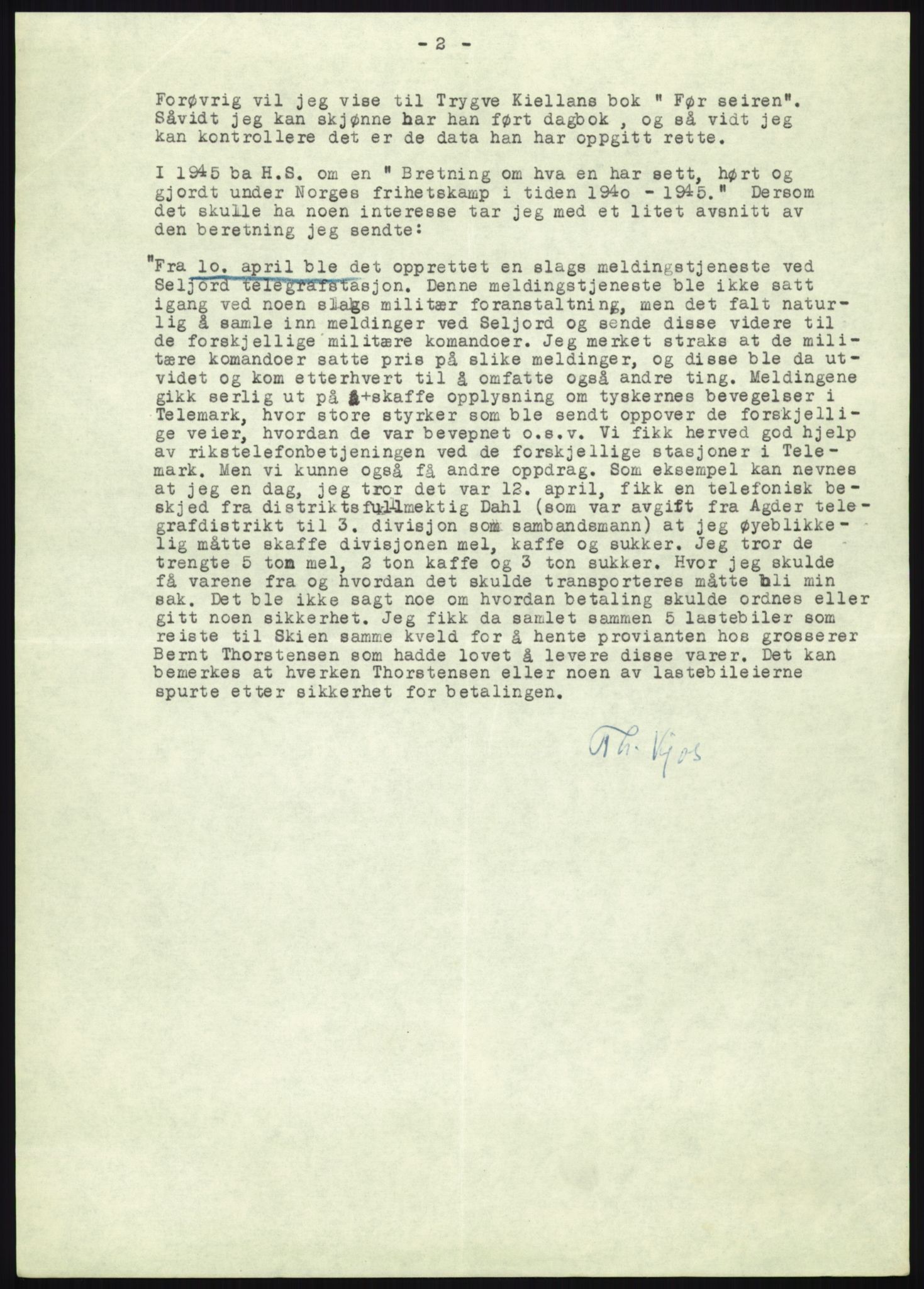 Forsvaret, Forsvarets krigshistoriske avdeling, AV/RA-RAFA-2017/Y/Yb/L0056: II-C-11-136-139  -  1. Divisjon, 1940-1957, p. 1490