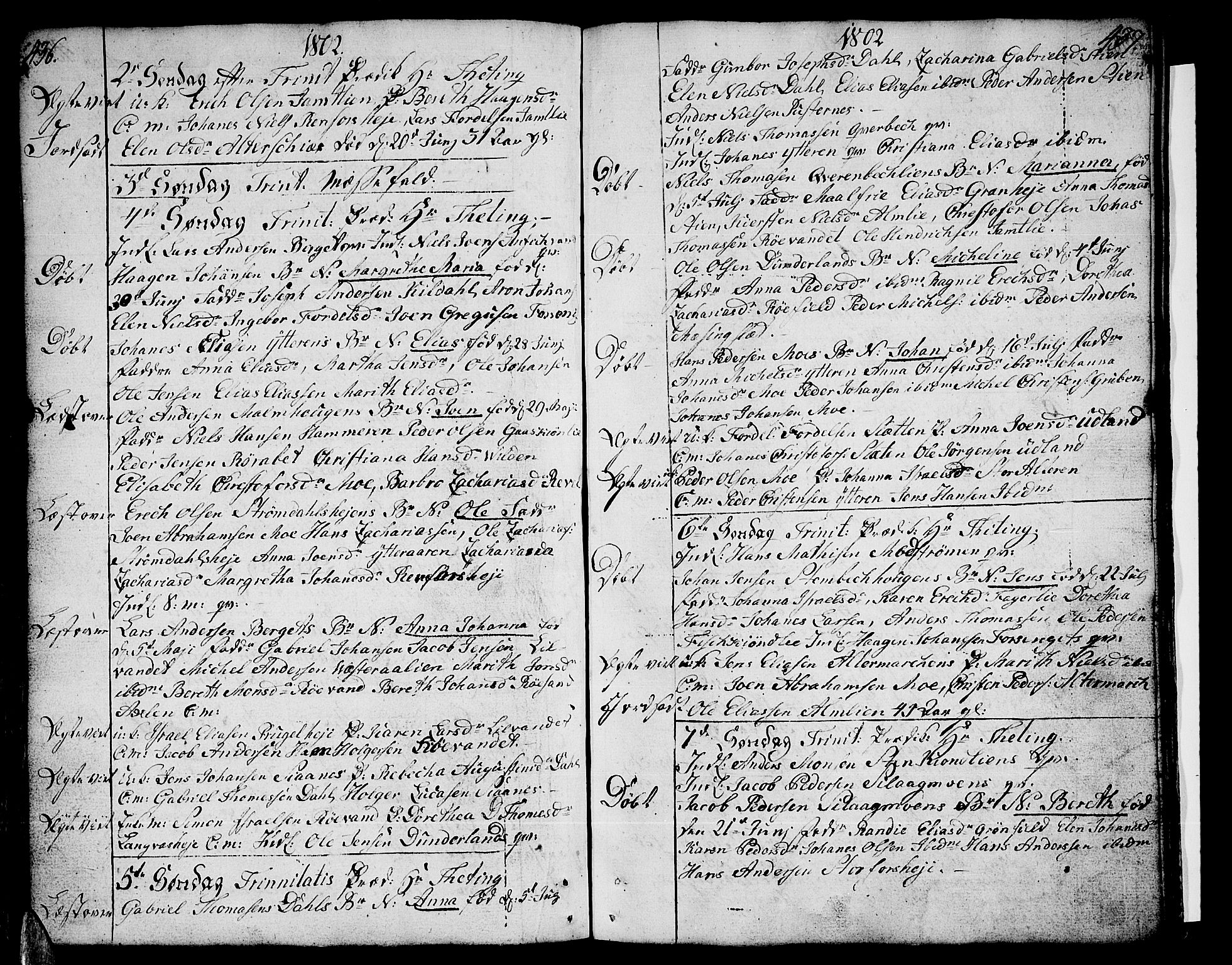 Ministerialprotokoller, klokkerbøker og fødselsregistre - Nordland, SAT/A-1459/825/L0349: Parish register (official) no. 825A05 /2, 1790-1806, p. 436-437