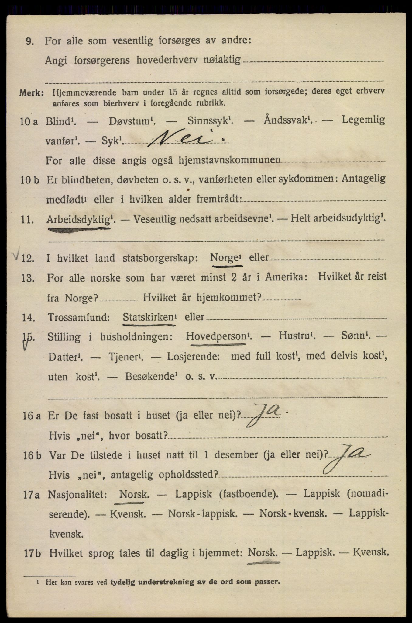 SAO, 1920 census for Kristiania, 1920, p. 596922