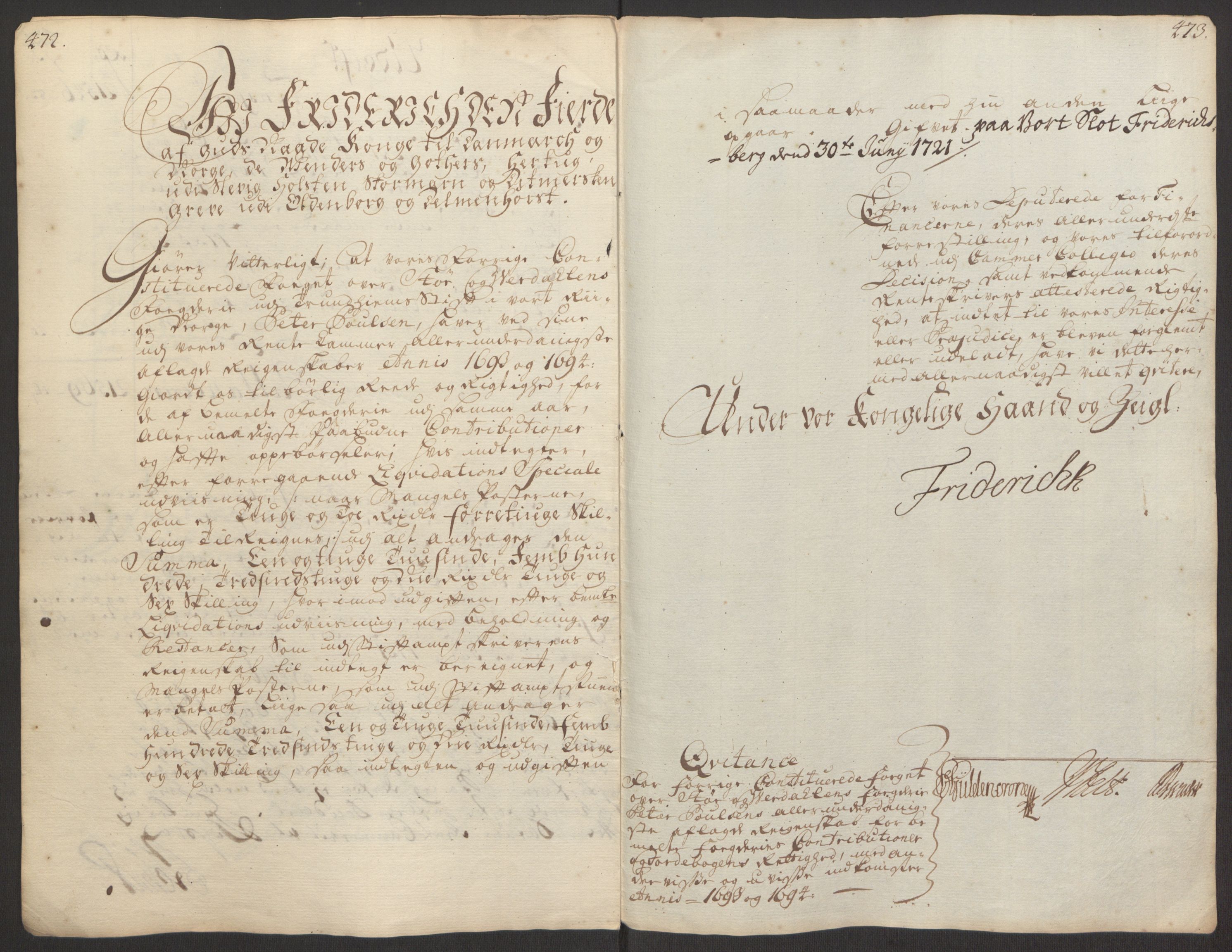 Rentekammeret inntil 1814, Reviderte regnskaper, Fogderegnskap, RA/EA-4092/R62/L4186: Fogderegnskap Stjørdal og Verdal, 1693-1694, p. 162