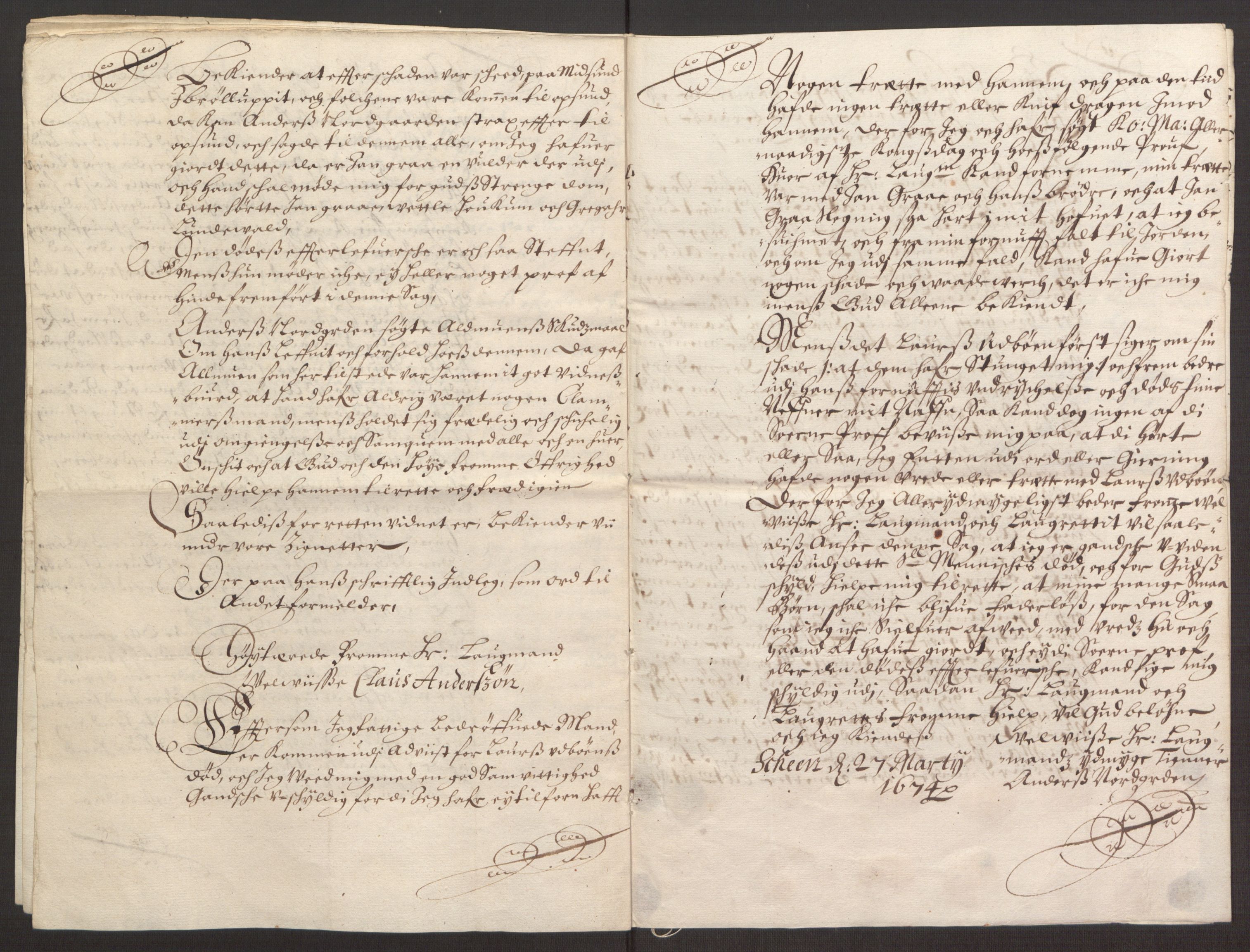 Rentekammeret inntil 1814, Reviderte regnskaper, Fogderegnskap, AV/RA-EA-4092/R35/L2062: Fogderegnskap Øvre og Nedre Telemark, 1674, p. 387