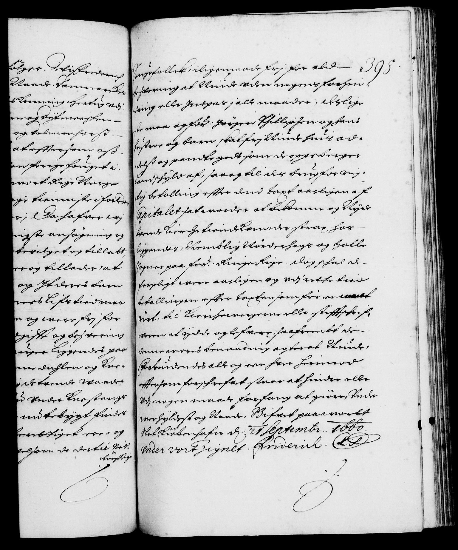Danske Kanselli 1572-1799, RA/EA-3023/F/Fc/Fca/Fcaa/L0011: Norske registre (mikrofilm), 1670-1673, p. 398a
