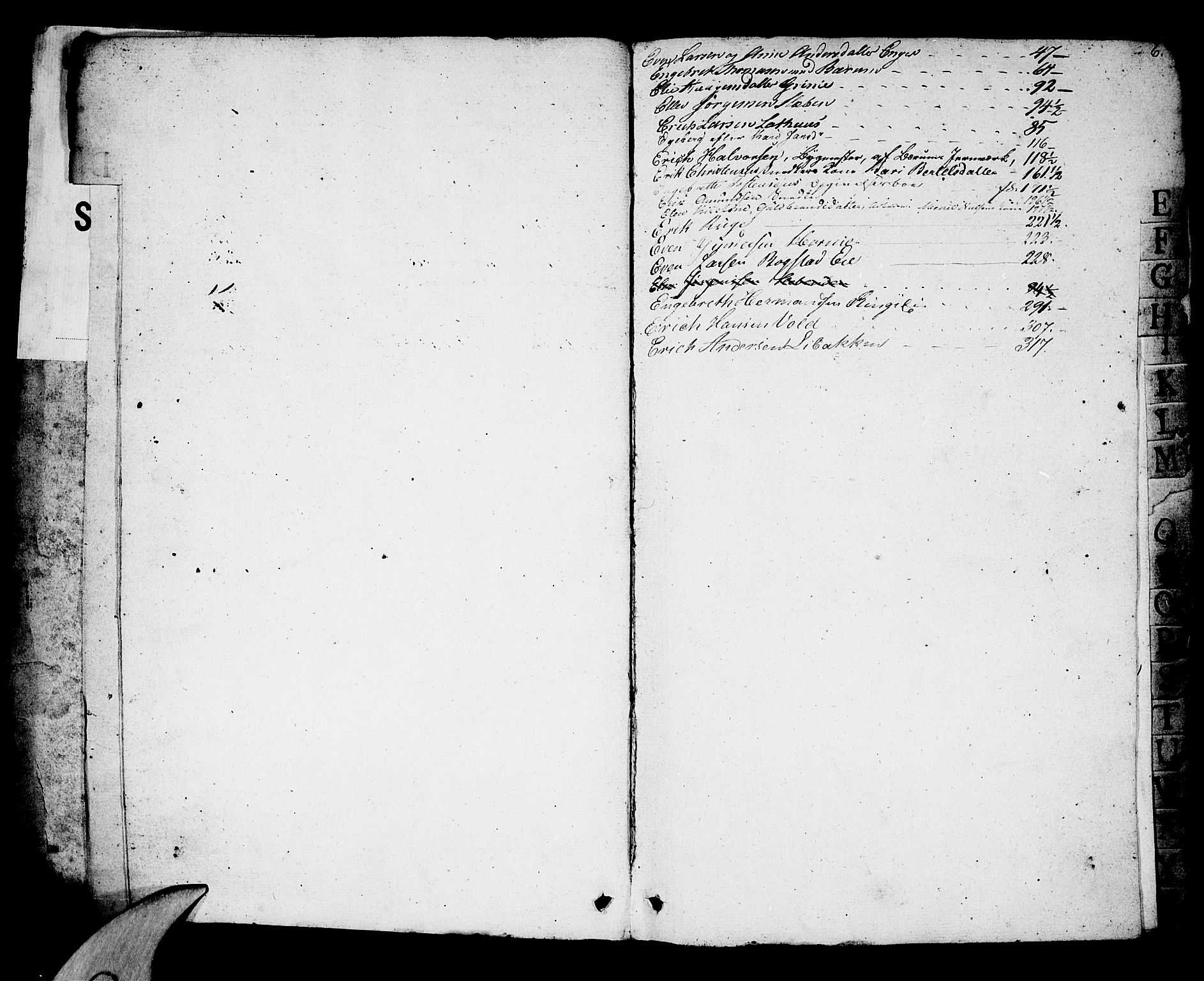 Aker sorenskriveri, SAO/A-10895/H/Hc/Hcb/L0002: Skifteregistreringsprotokoll - Bærum, 1819-1840, p. 5b-6a