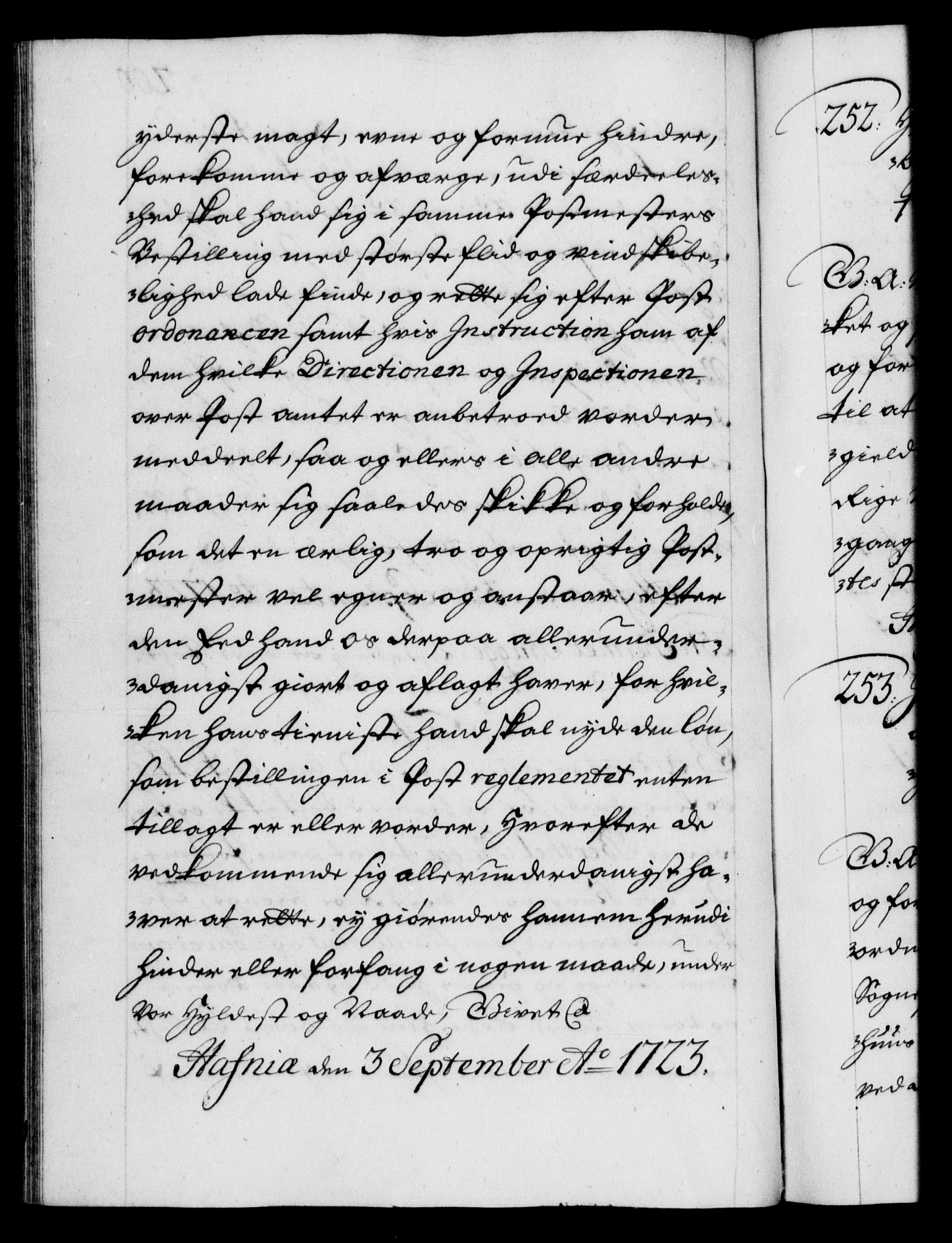 Danske Kanselli 1572-1799, RA/EA-3023/F/Fc/Fca/Fcaa/L0024: Norske registre, 1723-1725, p. 200b