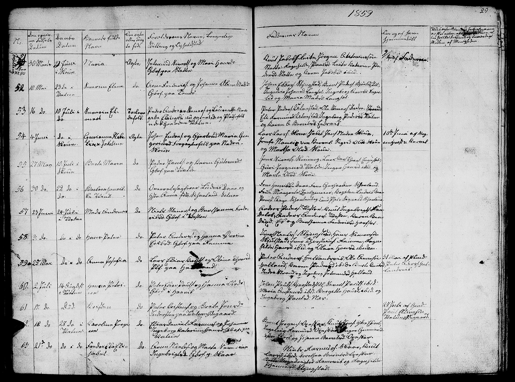 Ministerialprotokoller, klokkerbøker og fødselsregistre - Møre og Romsdal, AV/SAT-A-1454/524/L0363: Parish register (copy) no. 524C04, 1855-1864, p. 29