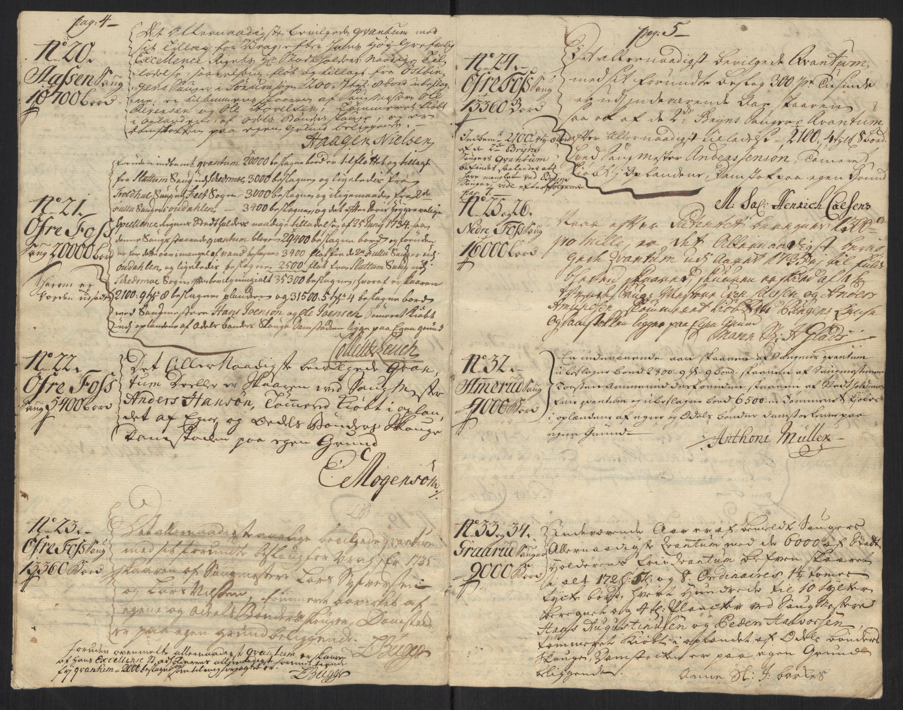 Rentekammeret inntil 1814, Reviderte regnskaper, Fogderegnskap, AV/RA-EA-4092/R10/L0474: Fogderegnskap Aker og Follo, 1735, p. 88