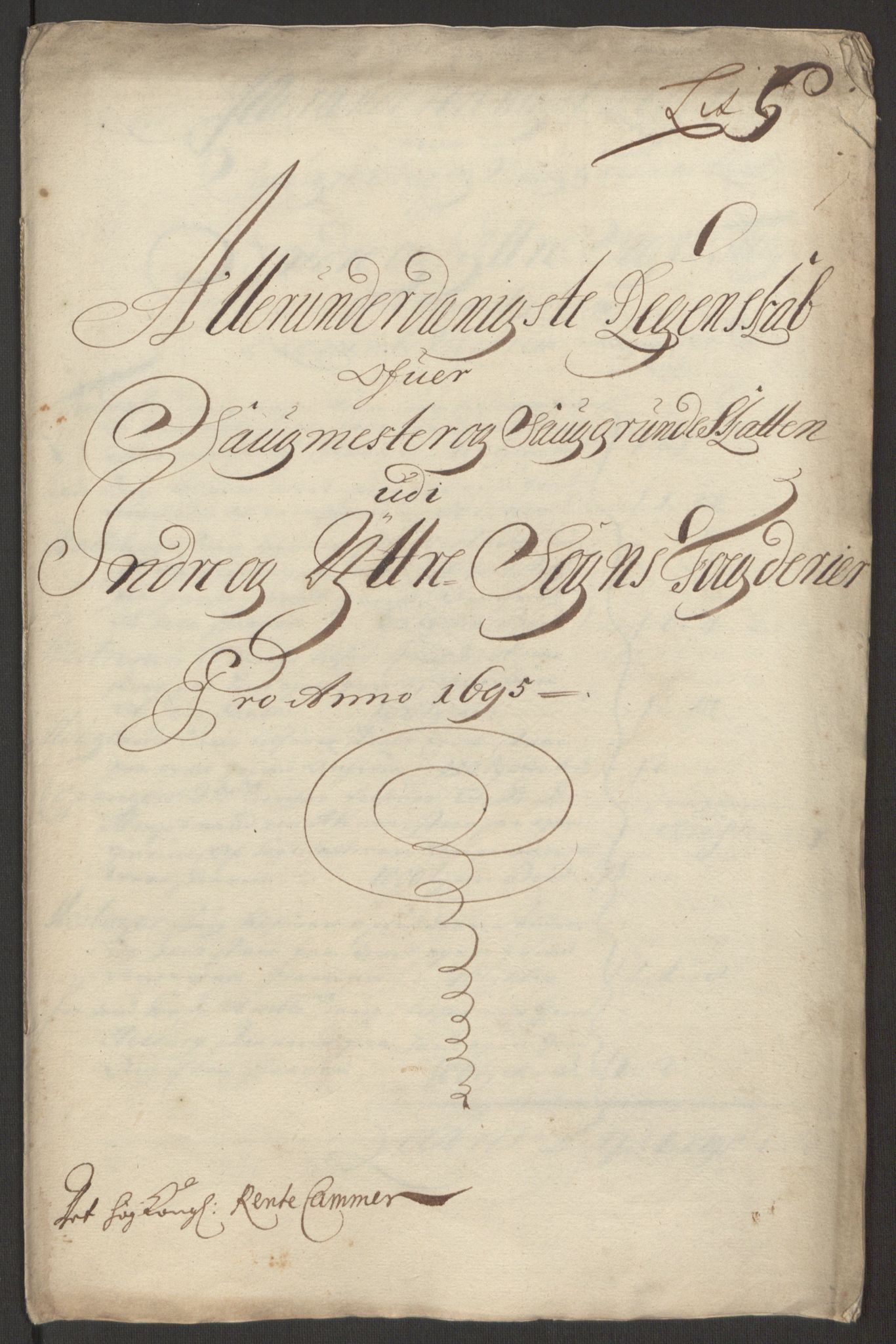 Rentekammeret inntil 1814, Reviderte regnskaper, Fogderegnskap, RA/EA-4092/R52/L3308: Fogderegnskap Sogn, 1695, p. 298