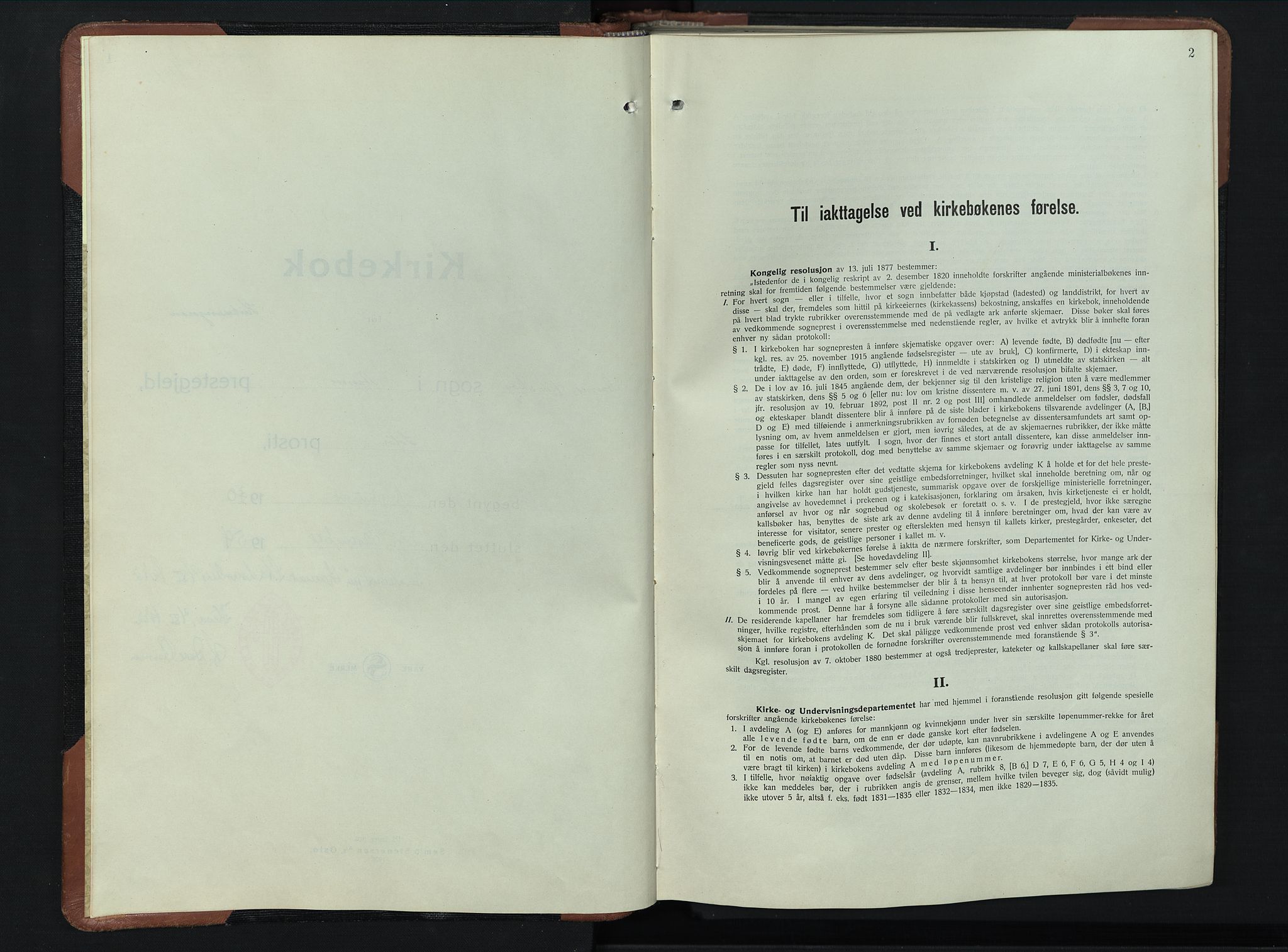 Åsnes prestekontor, AV/SAH-PREST-042/H/Ha/Hab/L0009: Parish register (copy) no. 9, 1930-1954, p. 2