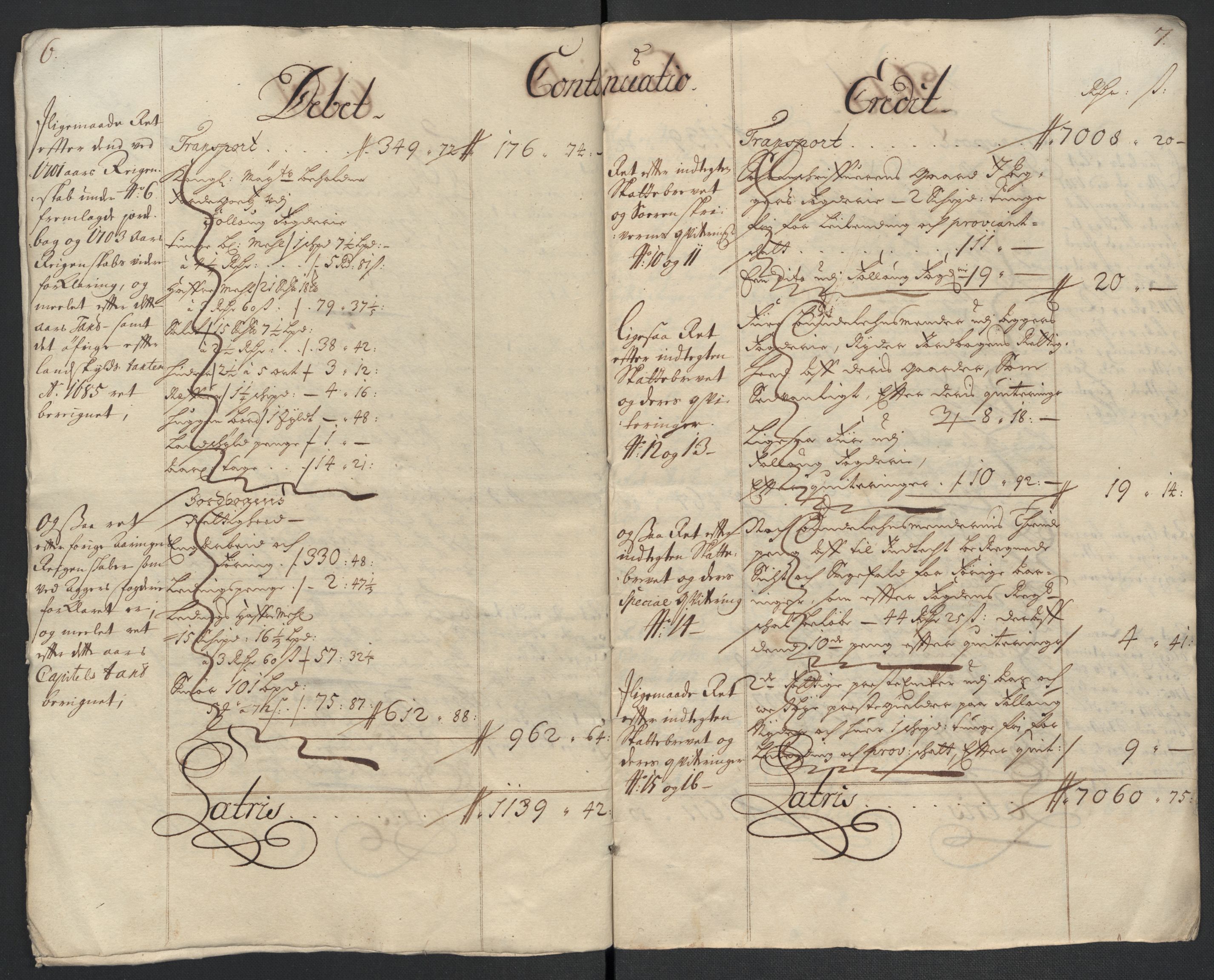 Rentekammeret inntil 1814, Reviderte regnskaper, Fogderegnskap, AV/RA-EA-4092/R10/L0446: Fogderegnskap Aker og Follo, 1705-1706, p. 154