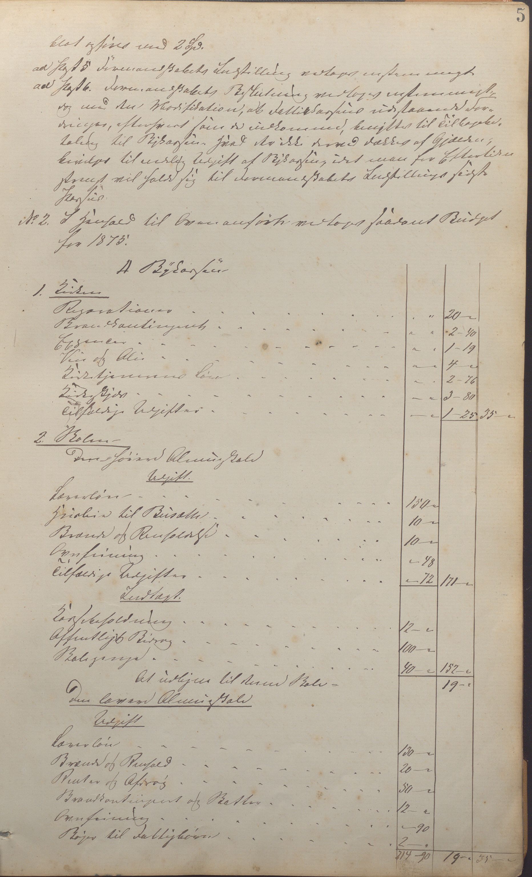 Kopervik Kommune - Formannskapet og Bystyret, IKAR/K-102468/A/Aa/L0002: Møtebok, 1874-1894, p. 5a