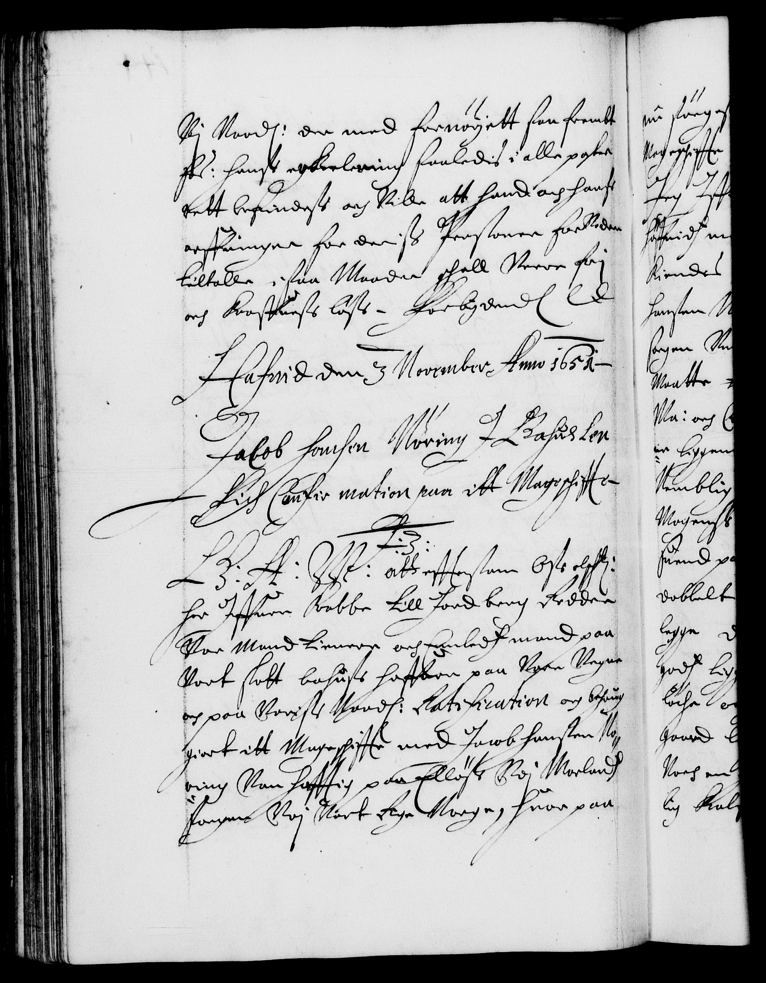 Danske Kanselli 1572-1799, AV/RA-EA-3023/F/Fc/Fca/Fcaa/L0008: Norske registre (mikrofilm), 1651-1656, p. 144b